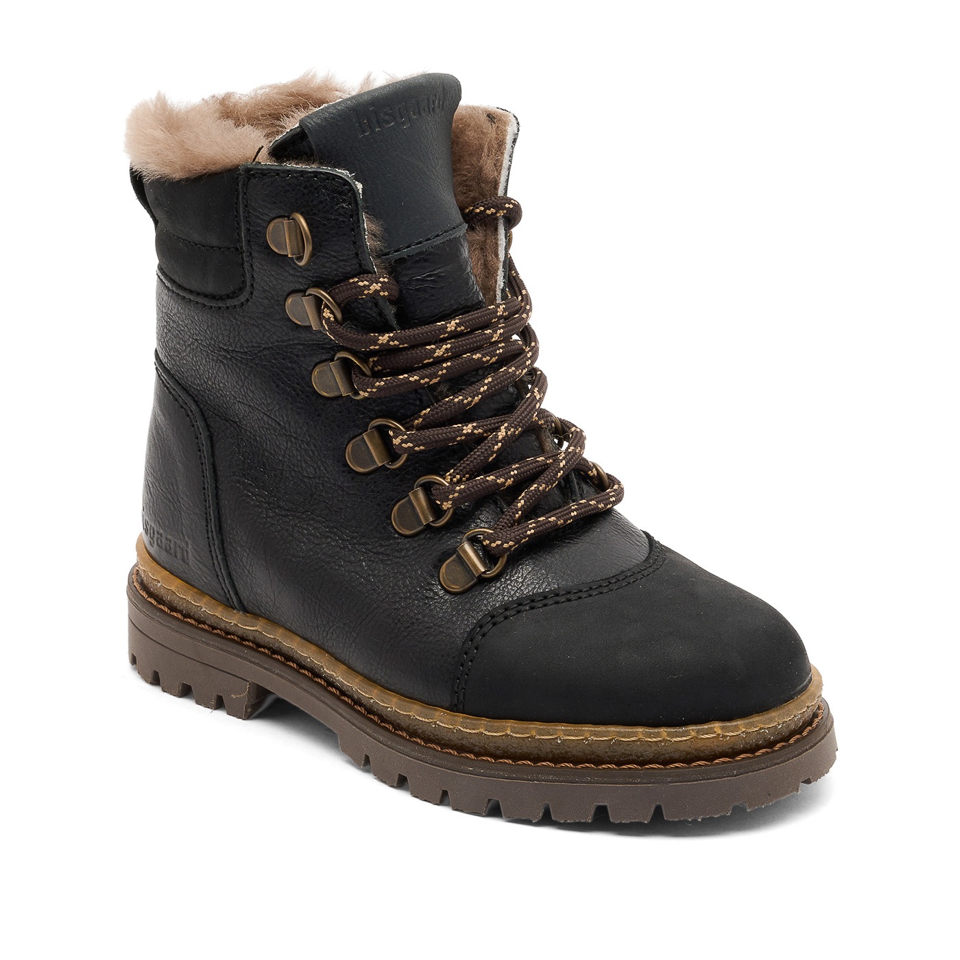 Bisgaard Winterboots »gert lamb«  Winterstiefelette, Schnürboots mit Lammwoll-Futter
