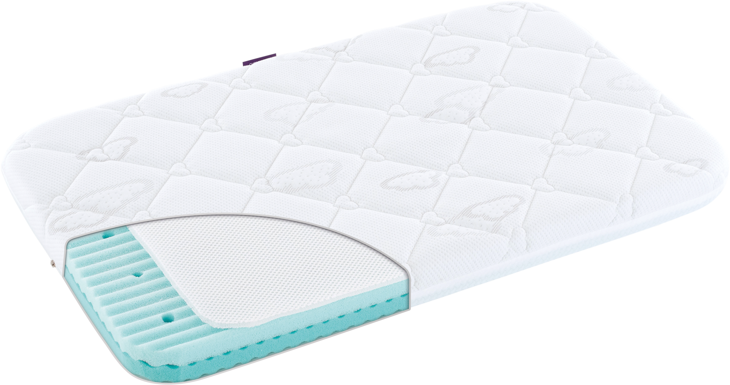 Träumeland Babymatratze »Matratze Beistellbett AIR«, 7 cm hoch, Raumgewicht: 50 kg/m³, (1 St., 1-tlg.)
