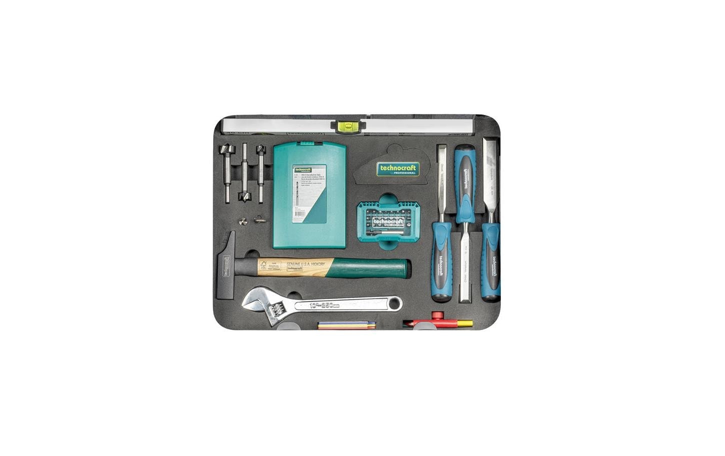   Werkzeugkoffer »Technocraft Pro Wood«