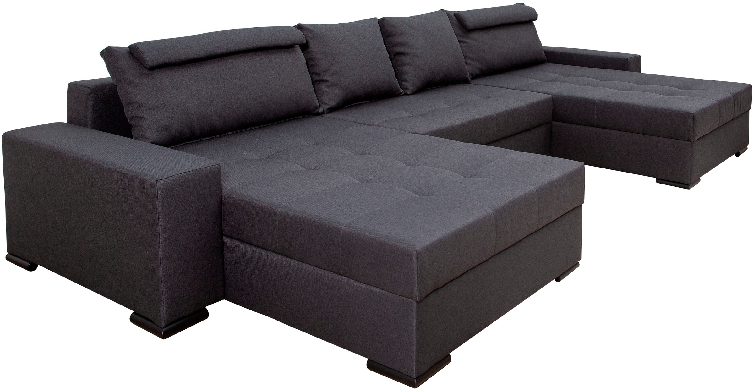 Thumbnail - COLLECTION AB Wohnlandschaft "XXXL-Josy Relax U-Form Breite 352 cm, mit 2 gleich großen Recamieren", inkl. Bettfunktion,...