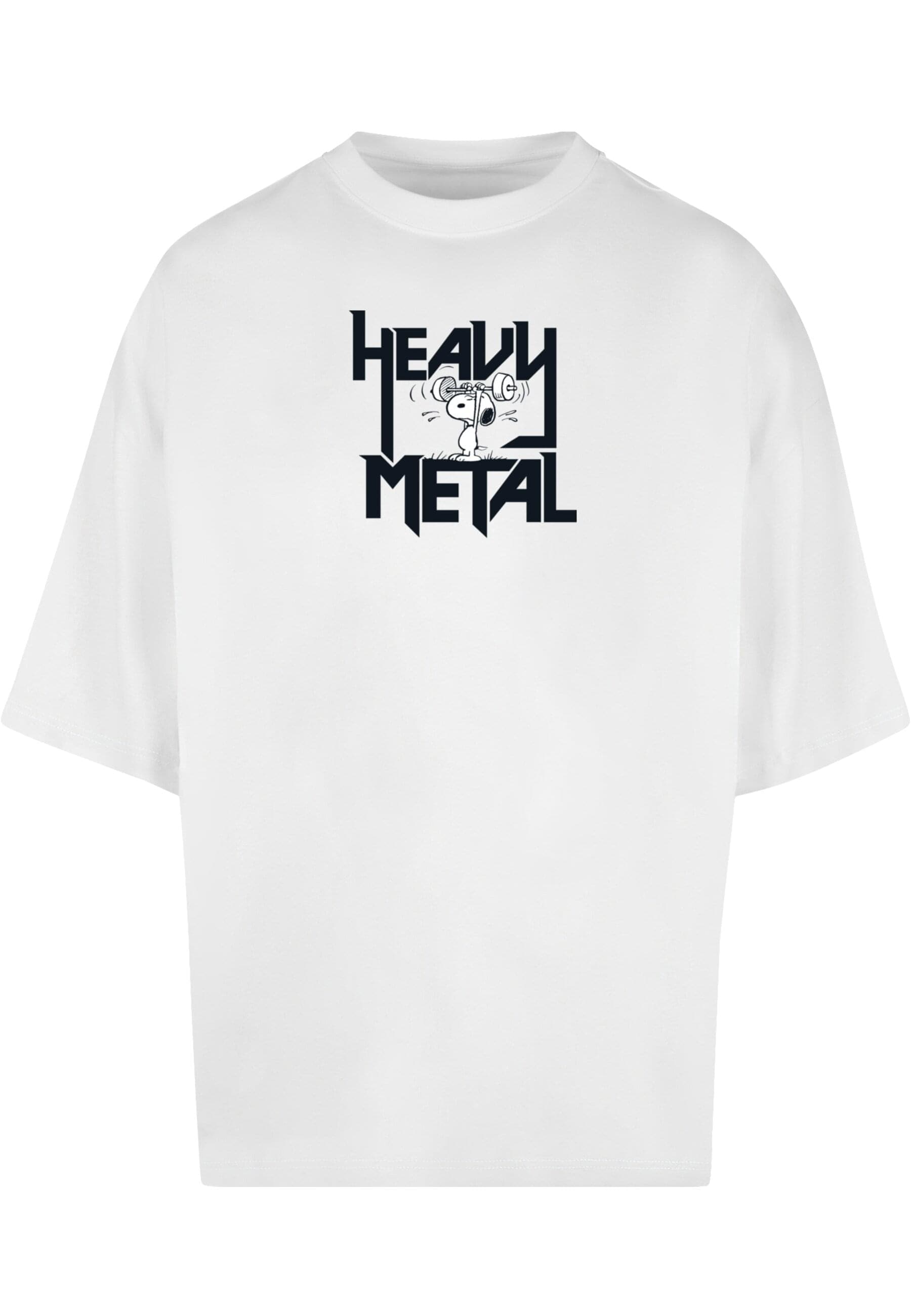 Merchcode T-Shirt »Merchcode Herren Peanuts - Heavy Metal Huge Tee«, (1 tlg.)