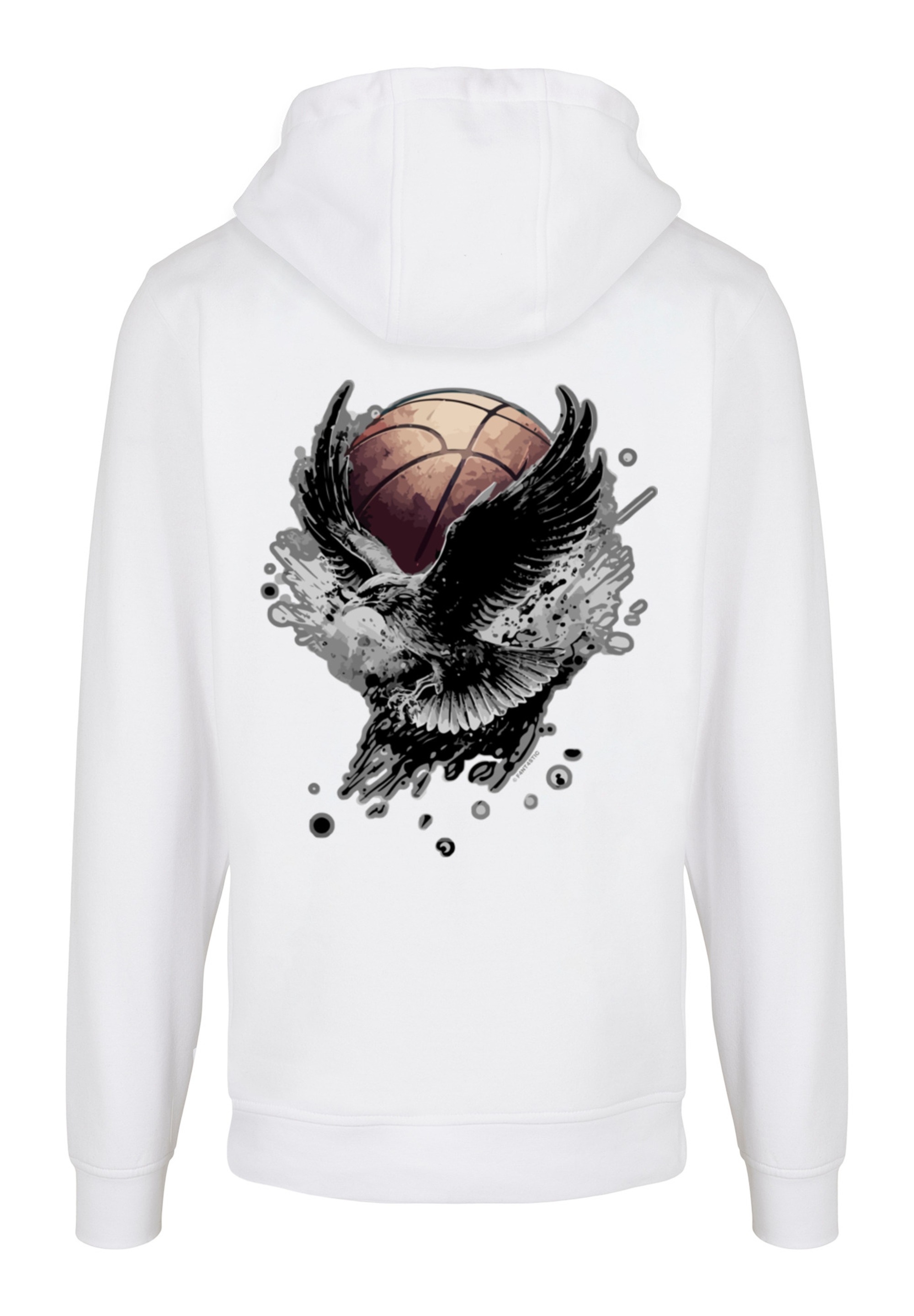 F4NT4STIC Kapuzenpullover »Basketball Adler«, Print