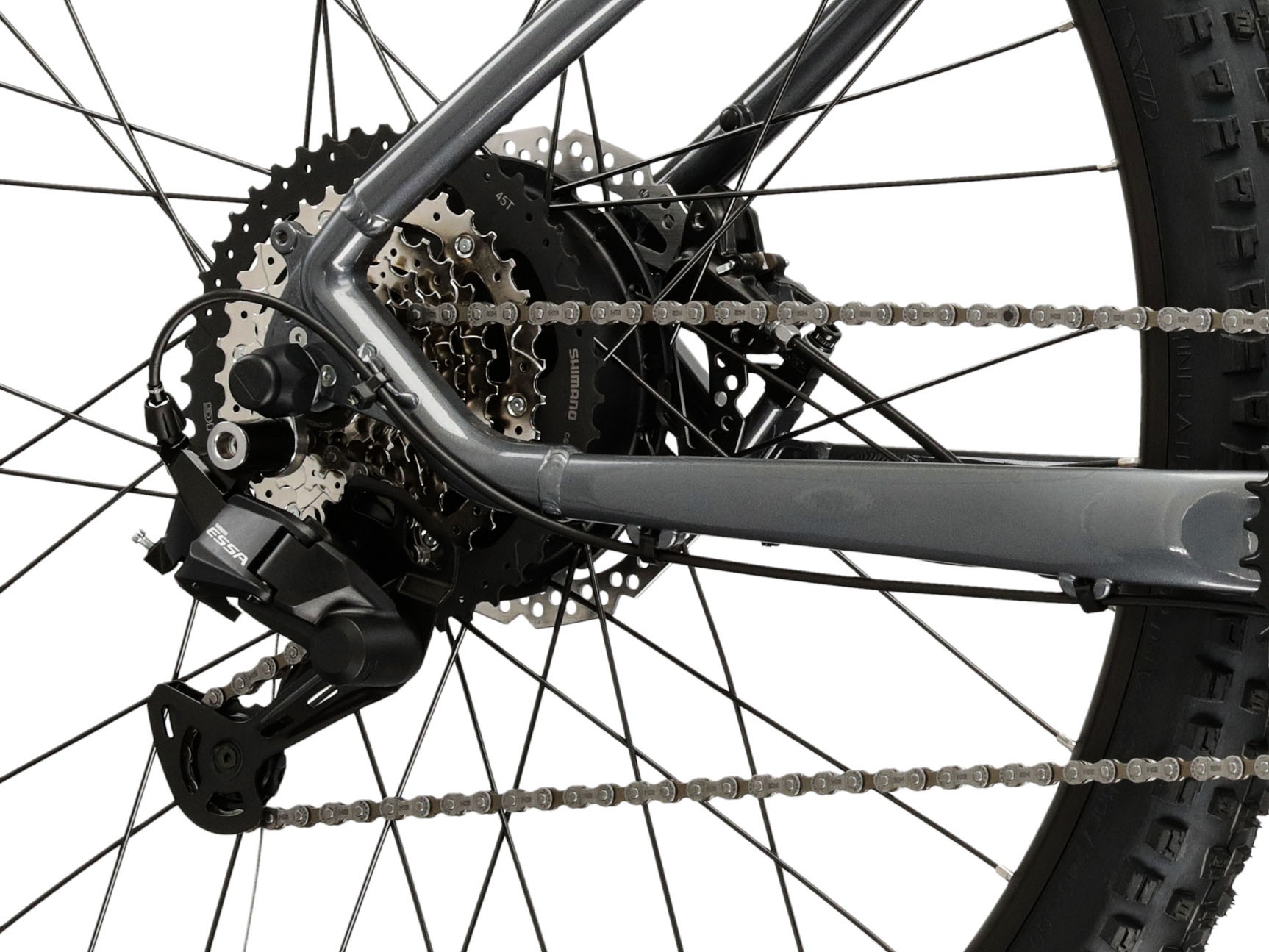 Kross E-Bike »KROSS E-MTB Hexagon Boost 1.0 522 29 Zoll grau«, 8 Gang, Shimano, ESSA U2000, Heckmotor 250 W