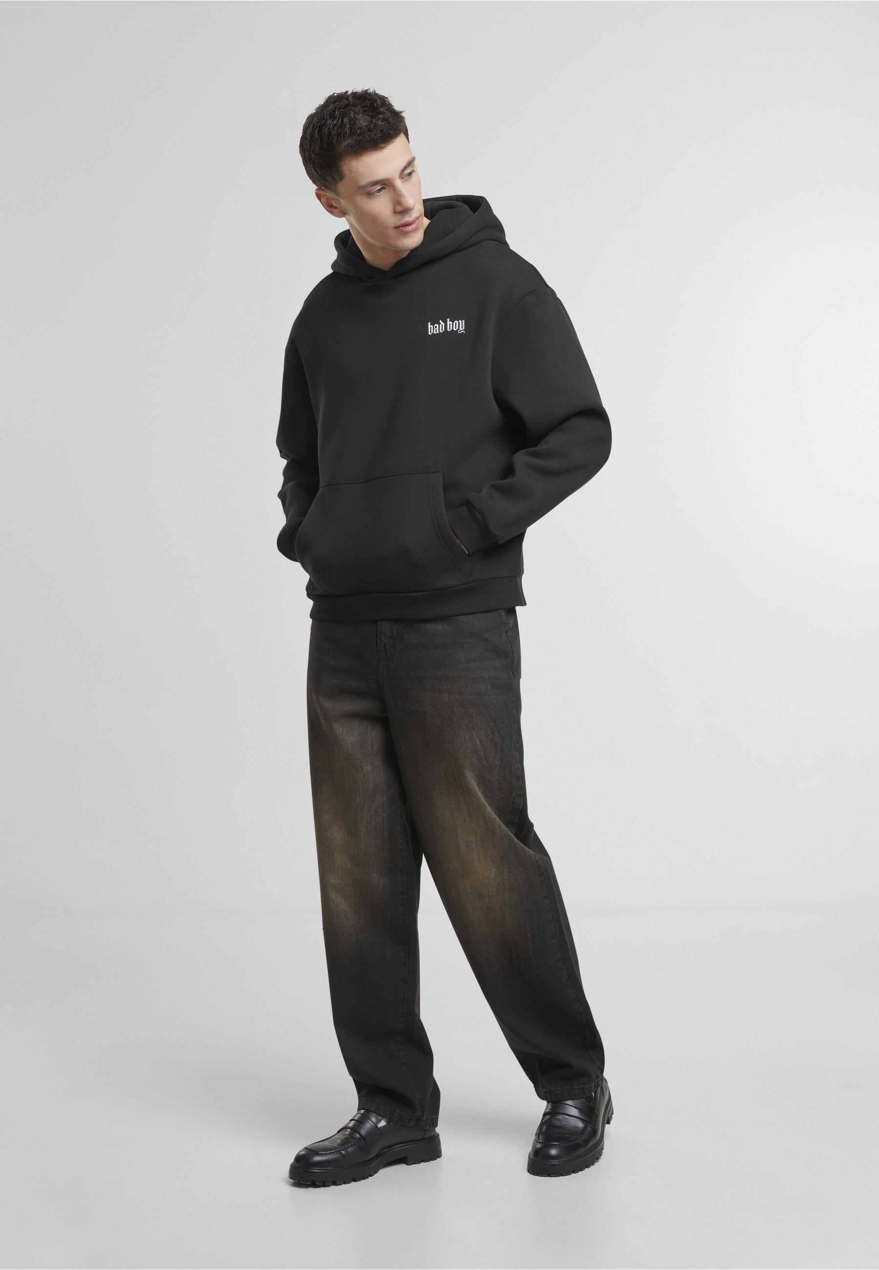 MisterTee Kapuzenpullover »MisterTee Bad Boy EMB Fluffy Hoody« 1 Stk.