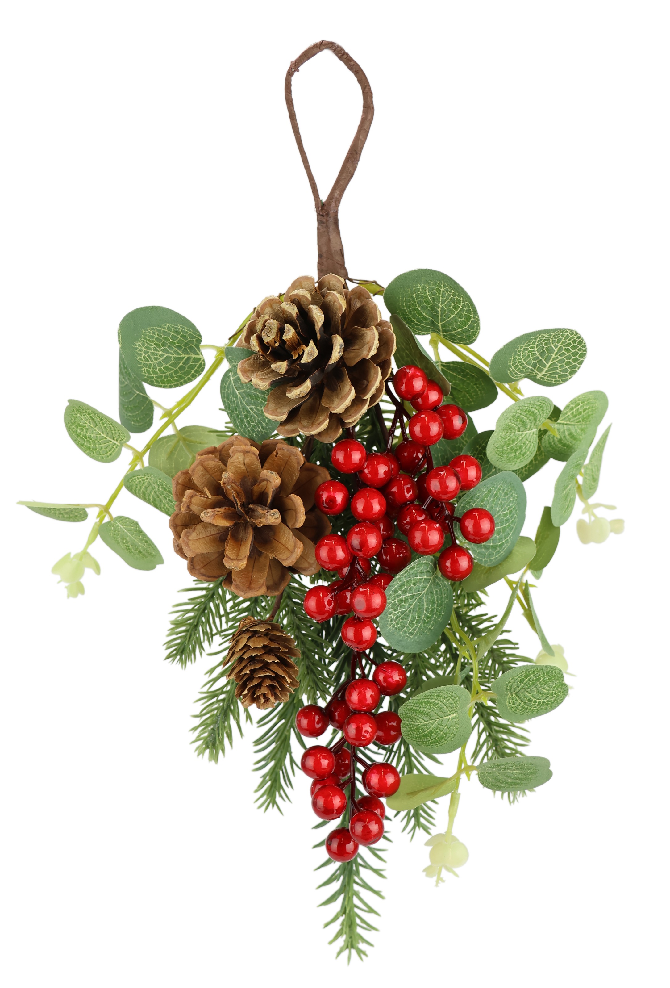 I.GE.A. Kunstblume "Dekobund Tanne/Eukalyptus" günstig online kaufen