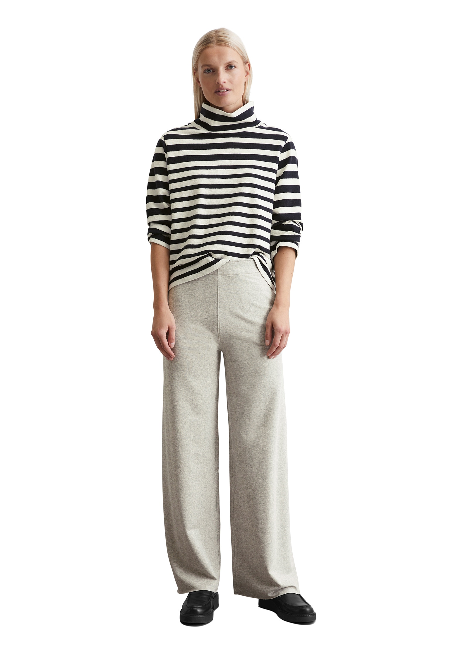 Marc O'Polo Jerseyhose »aus softem Organic-Cotton-Viskose-Mix«