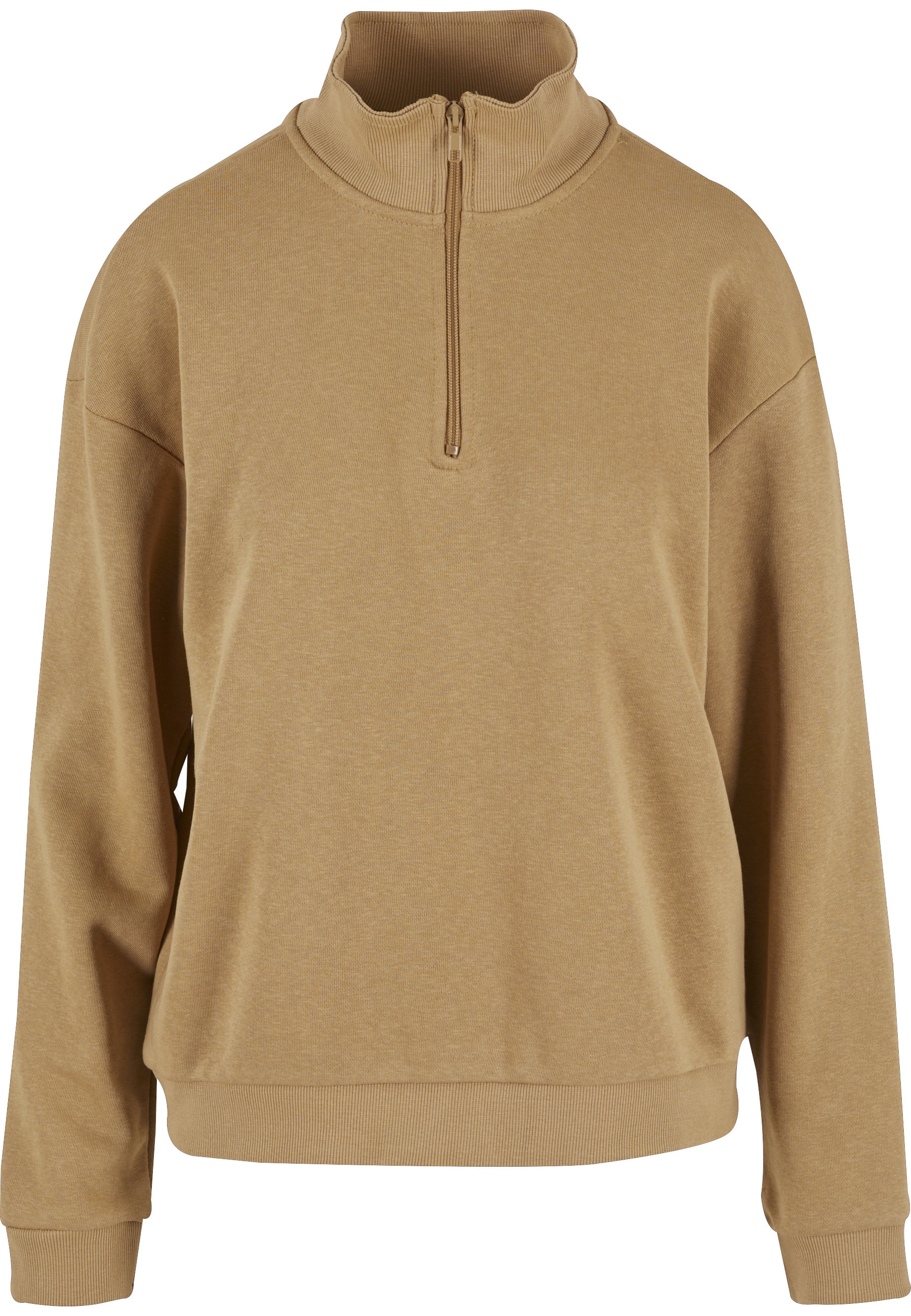 URBAN CLASSICS Sweater "Urban Classics Ladies Light Terry Troyer"
