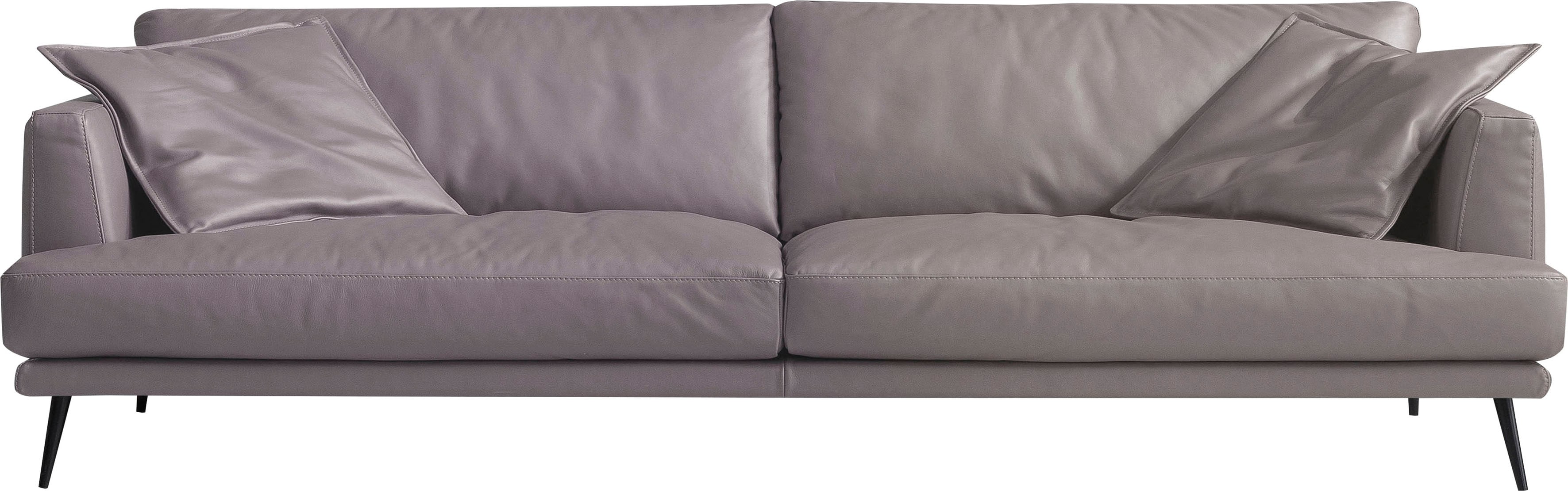 Egoitaliano 2,5-Sitzer "Sophia, Designsofa mit extrakomfortablem Sitzkomfort, Breite 214cm" Daunenfederung, inkl. 2 Kissen