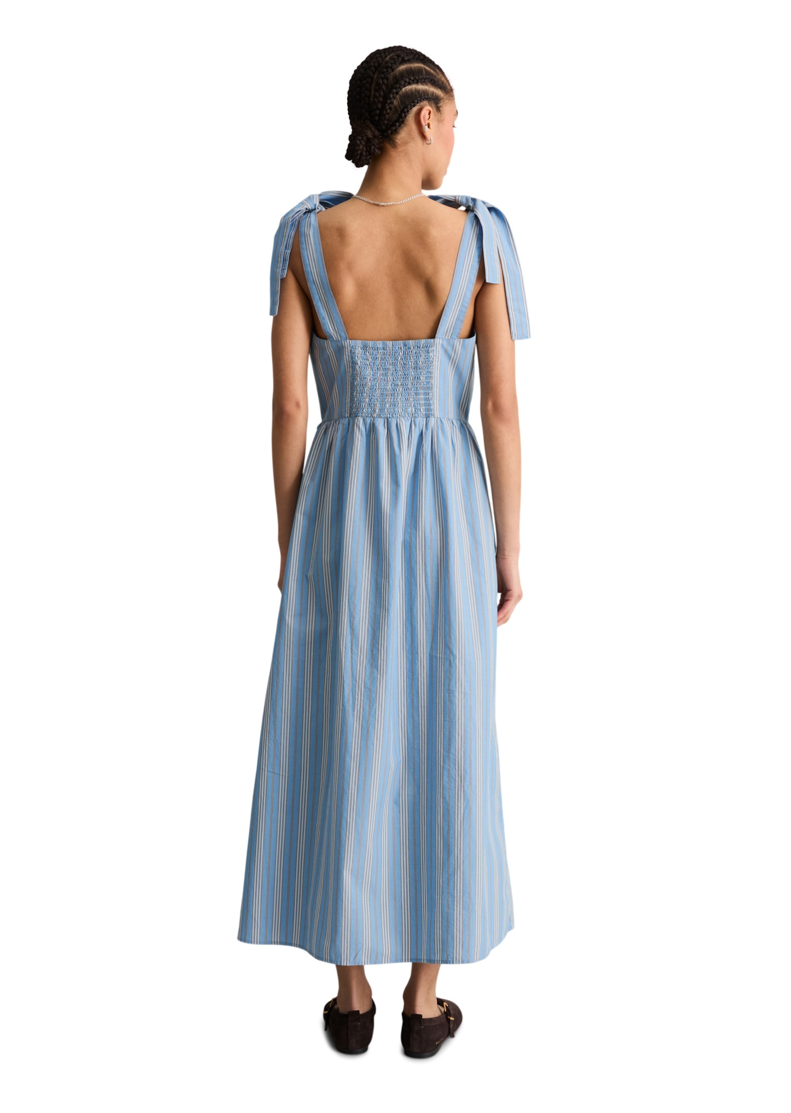 Marc O'Polo DENIM Maxikleid »aus Papertouch-Popeline«