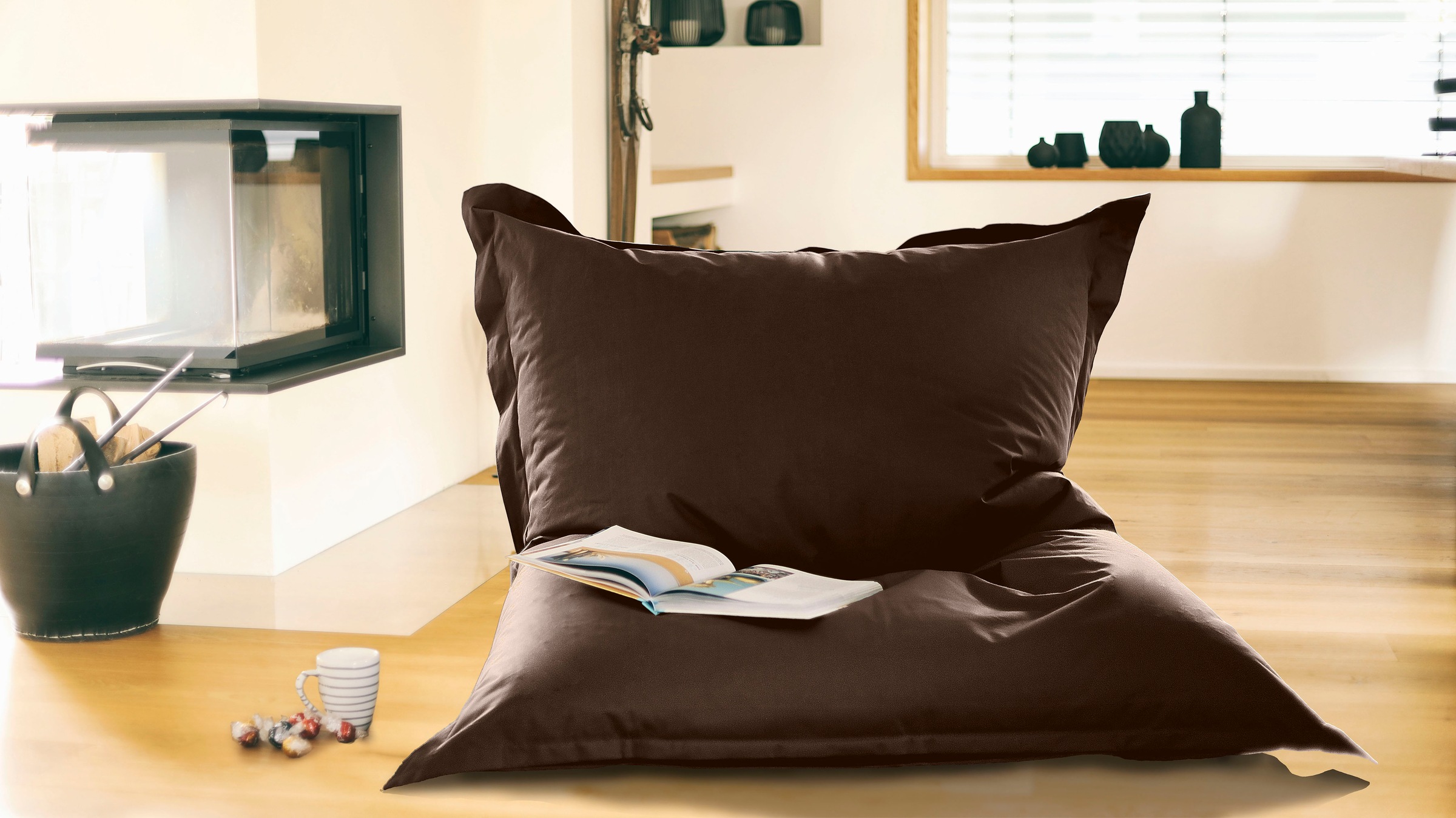 KiNZLER Sitzsack "Meso" 1 Stk. tlg. Uni Farben, Outdoor geeignet, ideal im günstig online kaufen