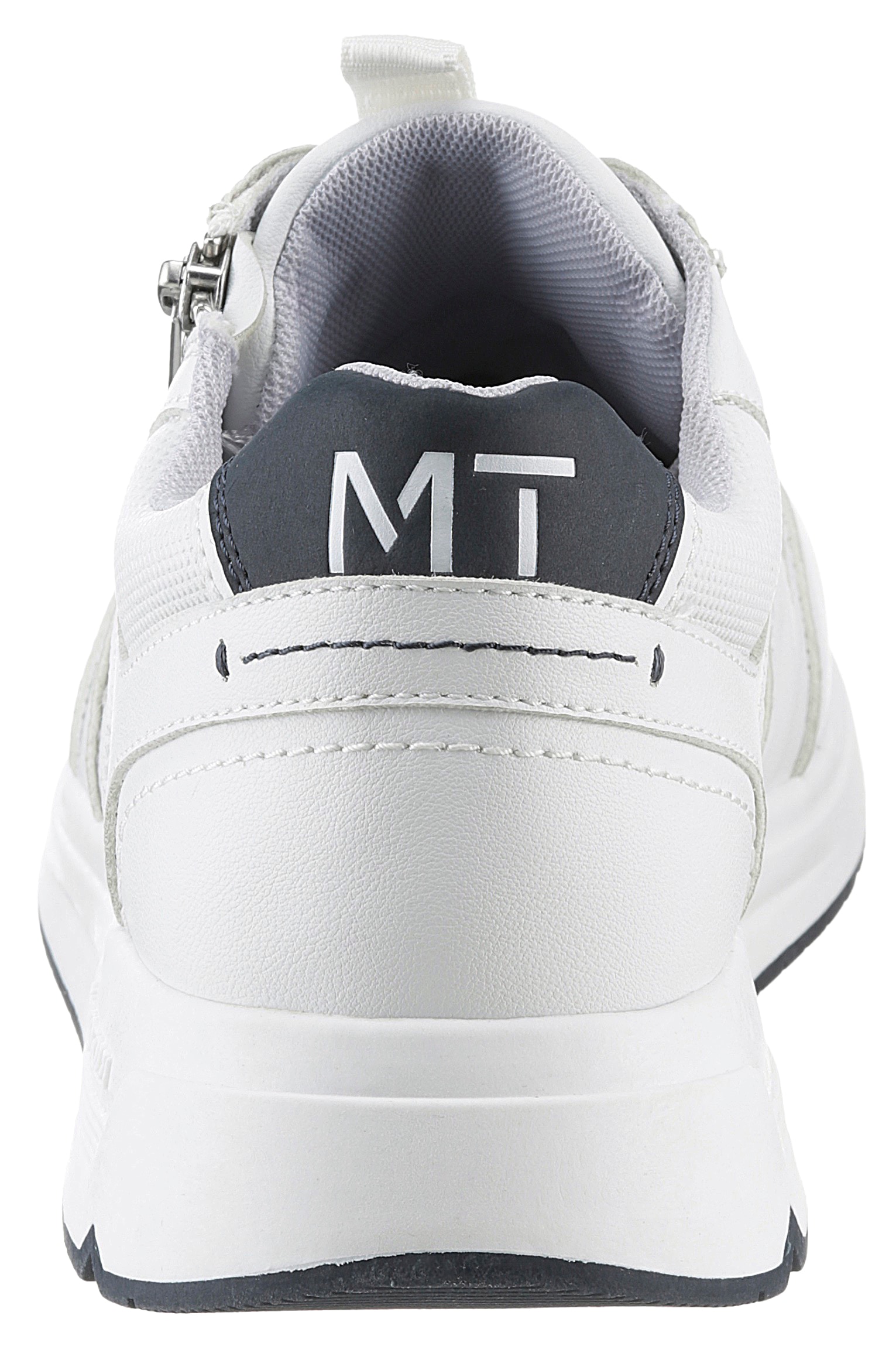 MARCO TOZZI Keilsneaker, Freizeitschuh, Halbschuh, Schnürschuh mit praktischem Reißverschluss