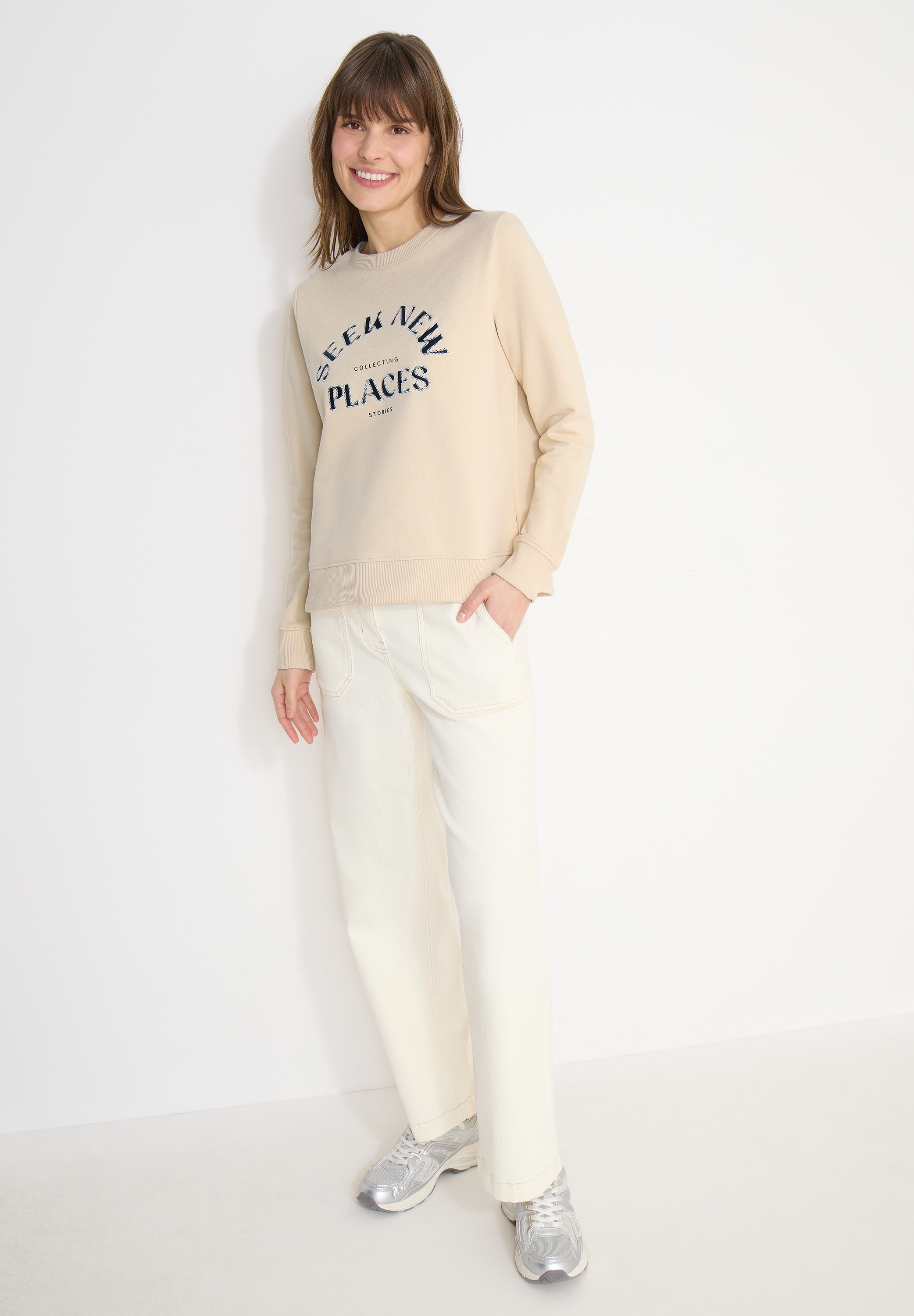 Cecil Sweatshirt , aus reiner Baumwolle

