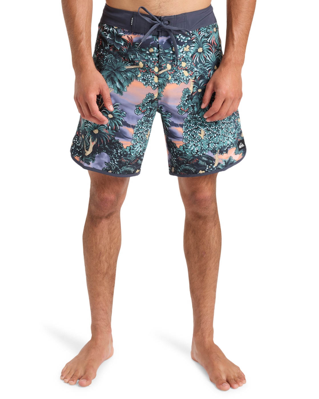Quiksilver Boardshorts "Surfsilk Scallop 18"" günstig online kaufen