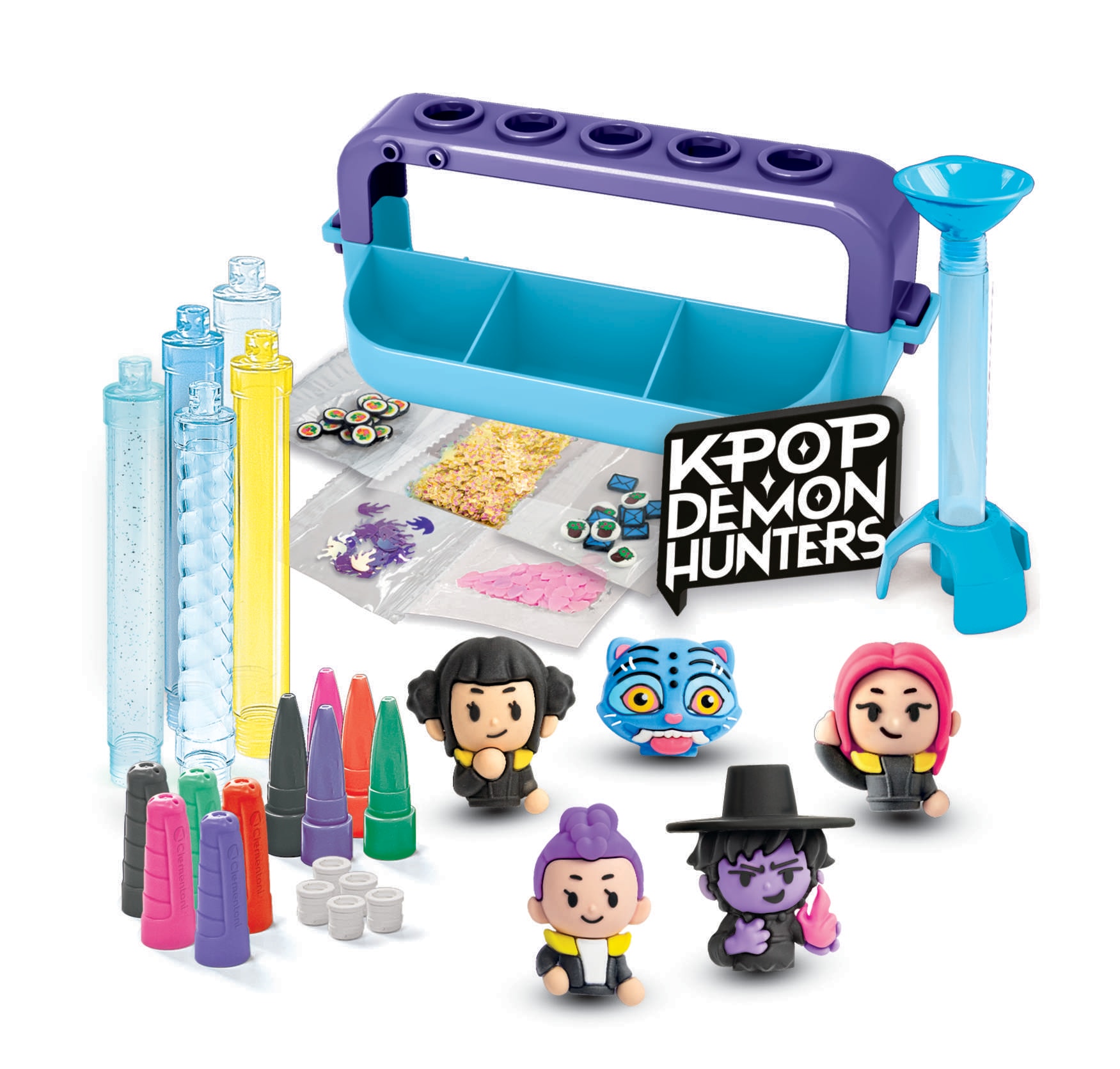 Clementoni® Kreativset »Idea, Mein Stift-Atelier - KPop Demon Hunters«
