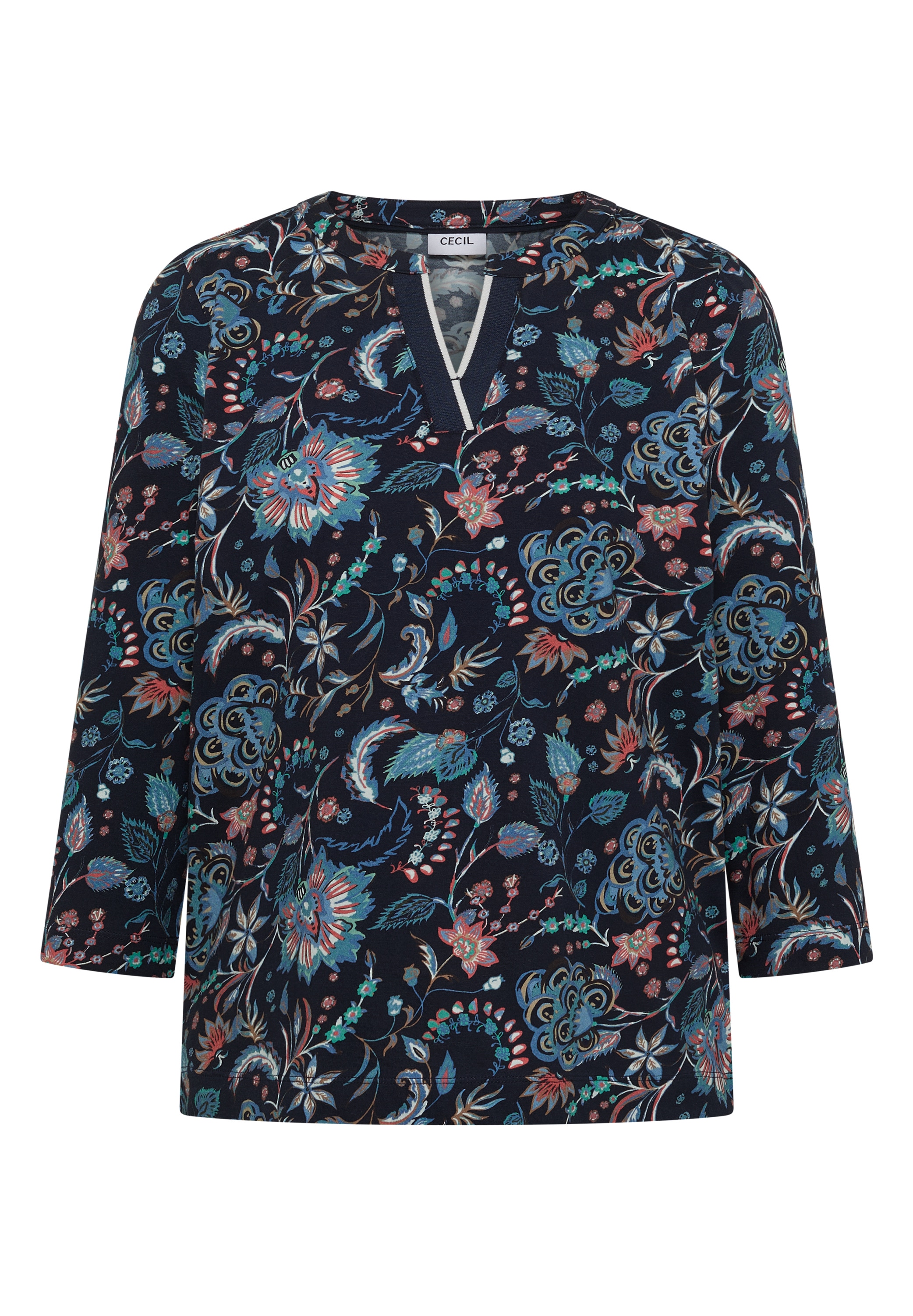 Cecil Tunikashirt mit 3/4 Ärmeln