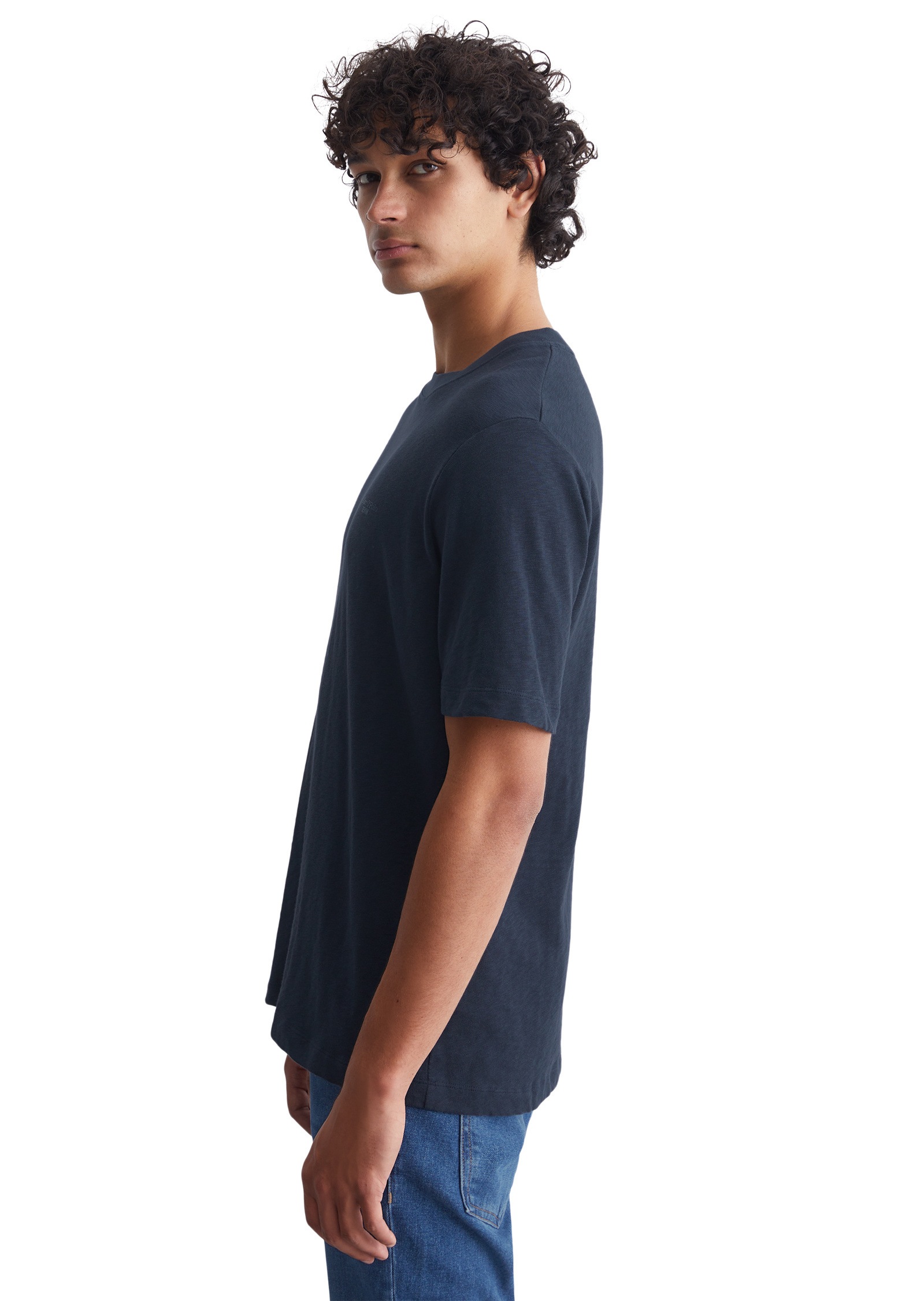 Marc OPolo DENIM T-Shirt "aus softer Slub-Jersey-Qualität" günstig online kaufen