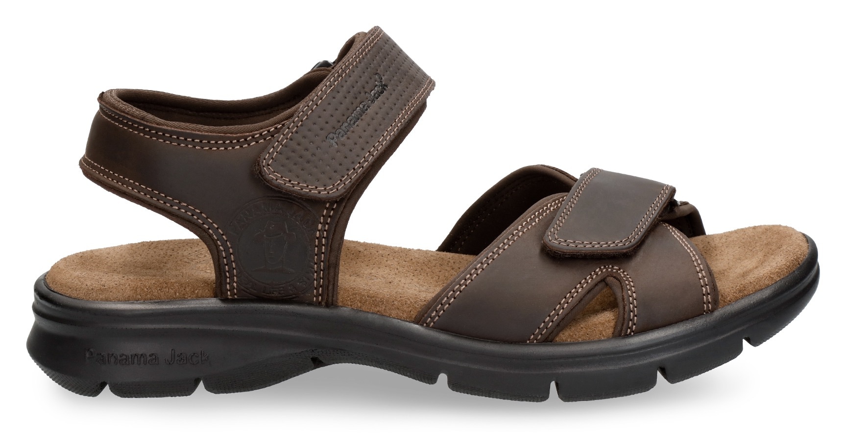 Panama Jack Sandale »Sanders«, Sommerschuh, Outdoorsandale, Urlaubschuh mit Klettverschlüssen