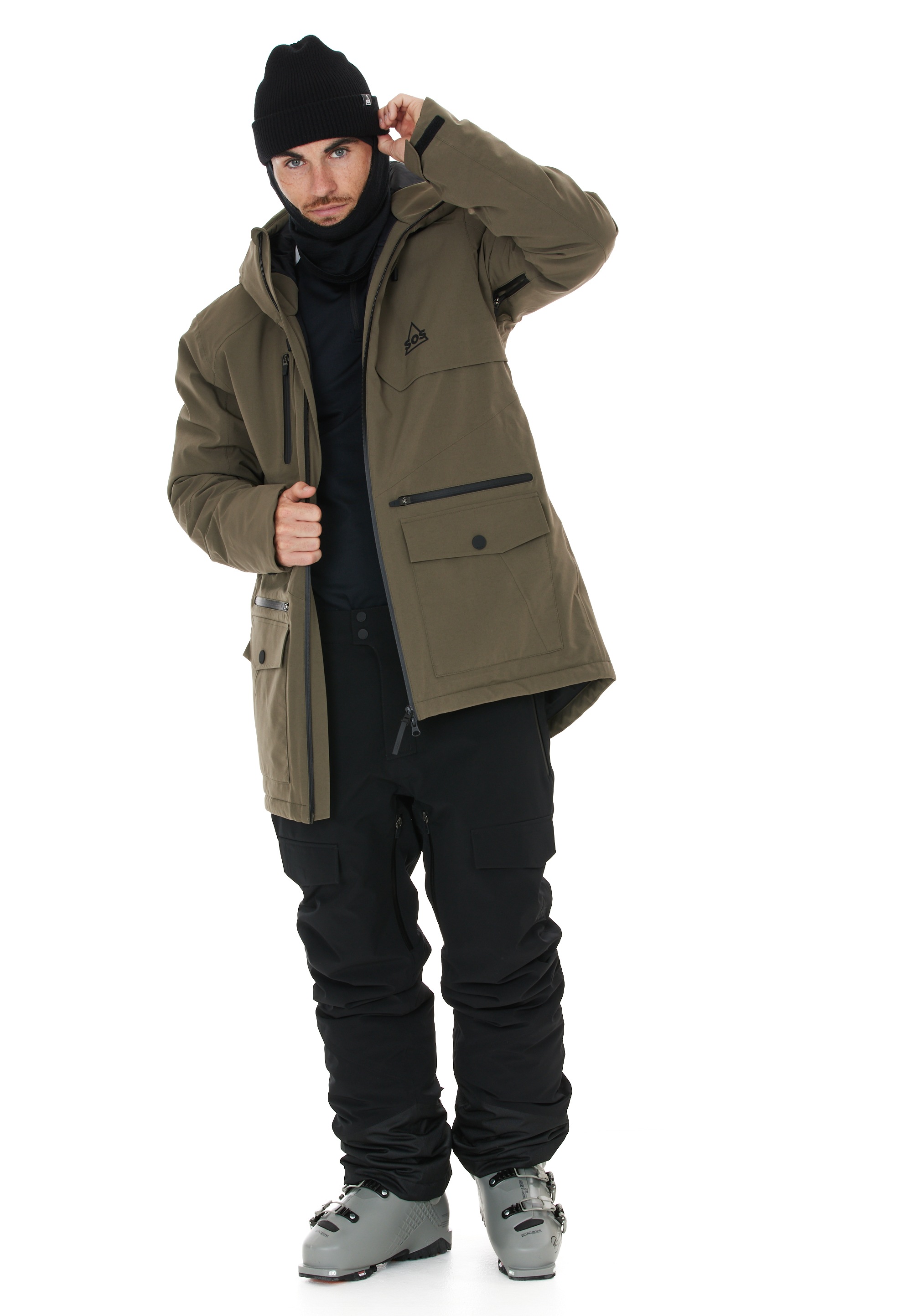 SOS Skihose »Aspen«, mit wasserabweisender Membran