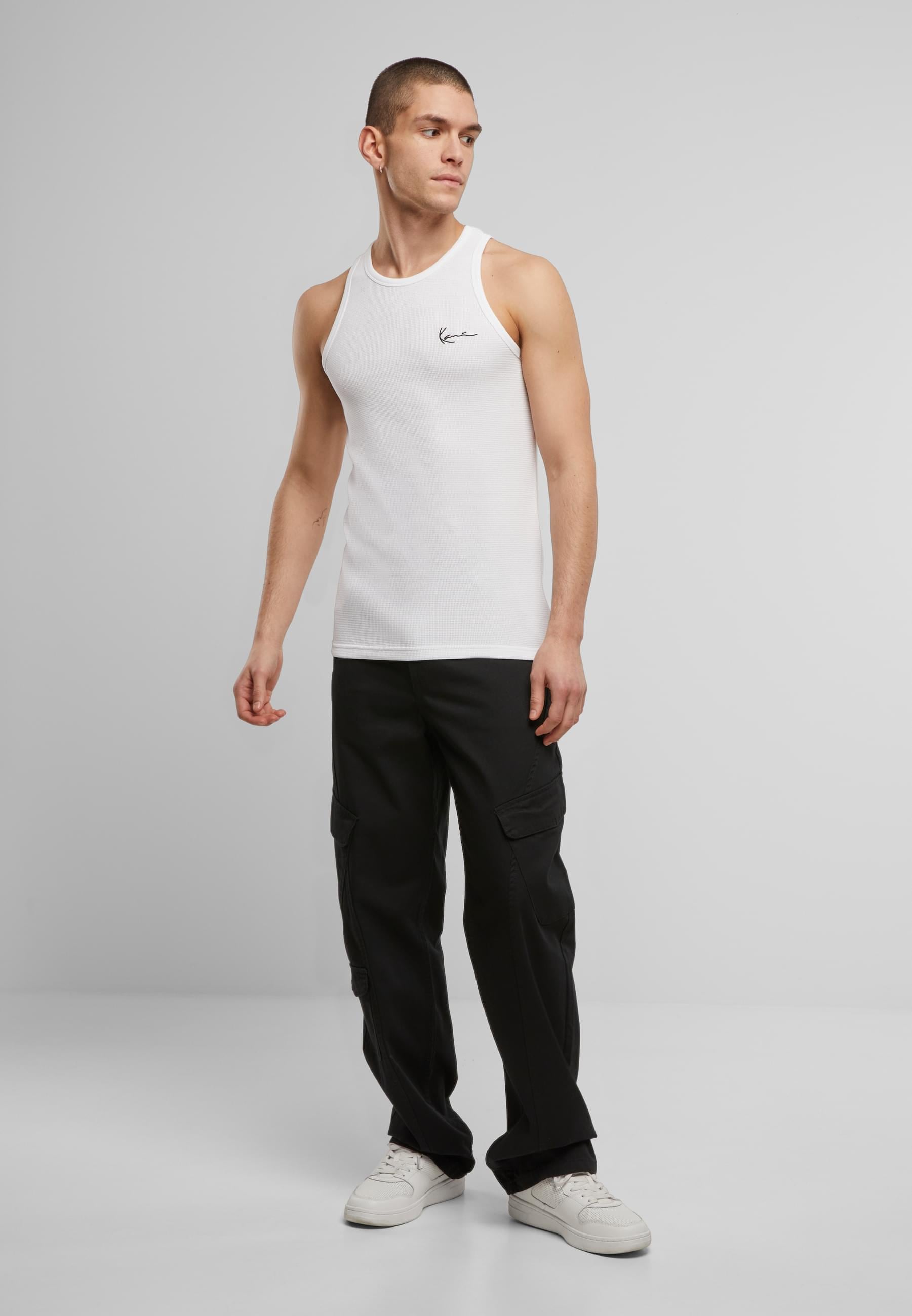 Karl Kani Tanktop »Karl Kani Chest Signature Essential Waffle Tanktop«, (1 tlg.)