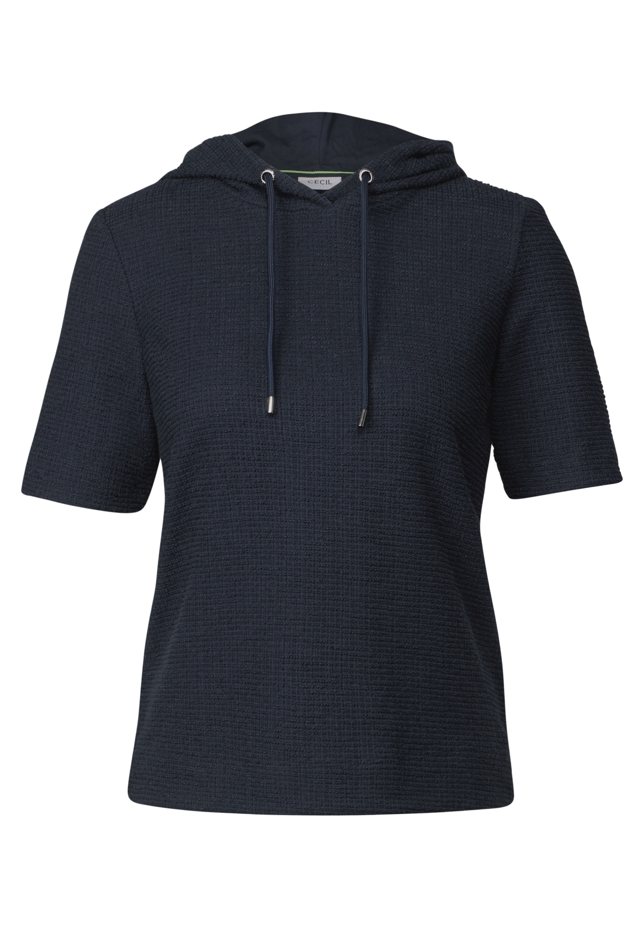 Cecil Kapuzenshirt, aus softem Materialmix