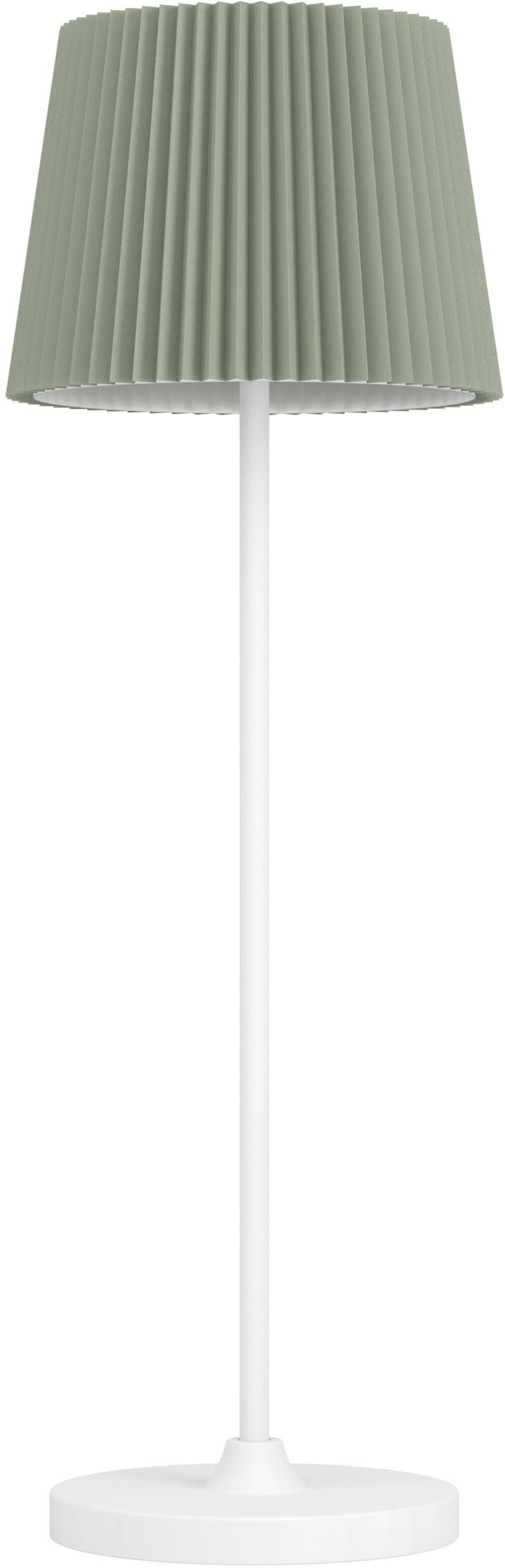 EGLO Tischleuchte »LEONERO Tischlampe - Stahl - LED - 3,8W - IP20« LED-Modul 1 Stk. Neutralweiß | Warmweiß Akku Tischleuchte, Nachttischlampe, kabellos, H37 x Ø11,5 cm