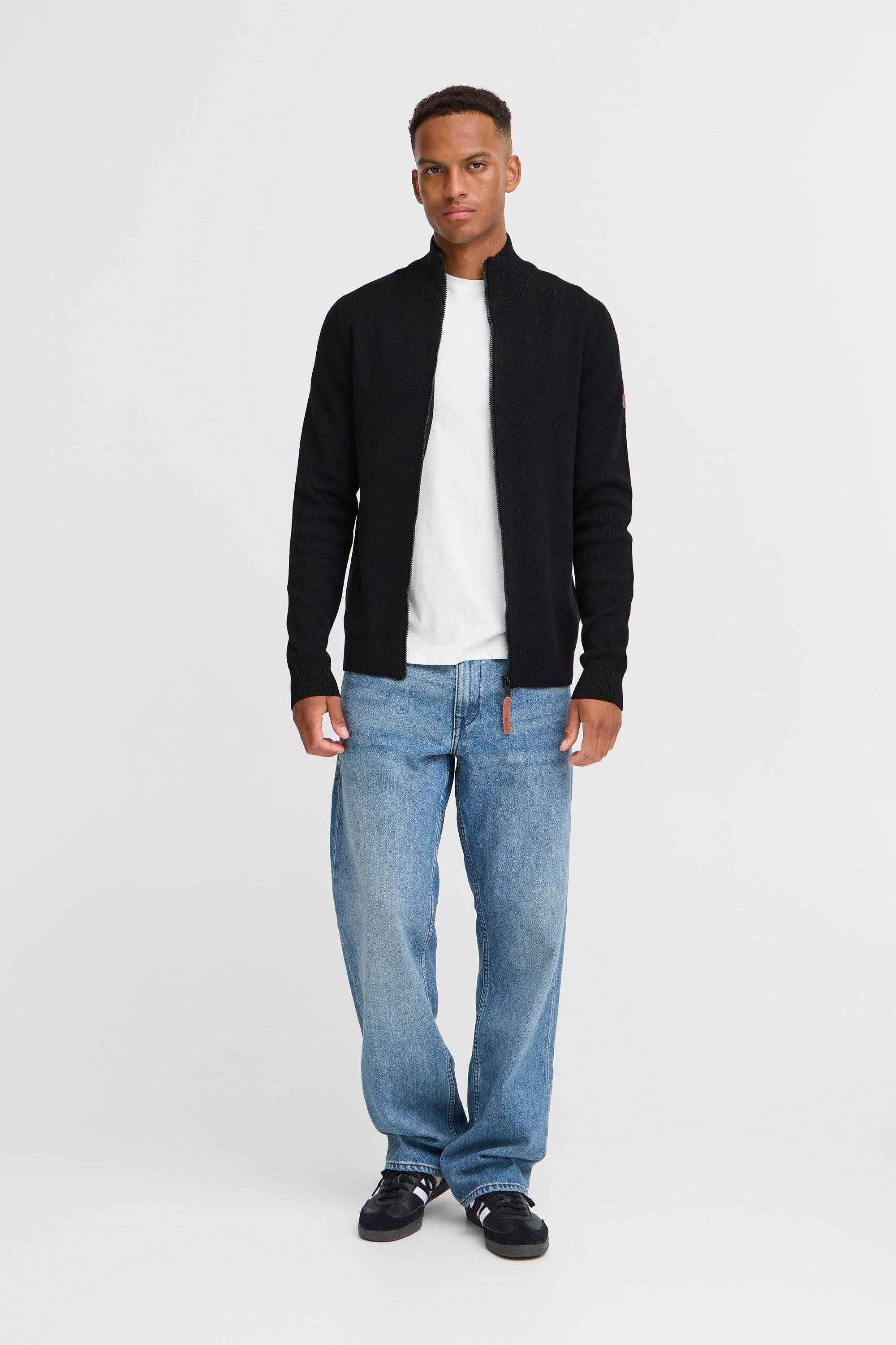 BLEND BHFindus Knit Jacket Black Size L 2