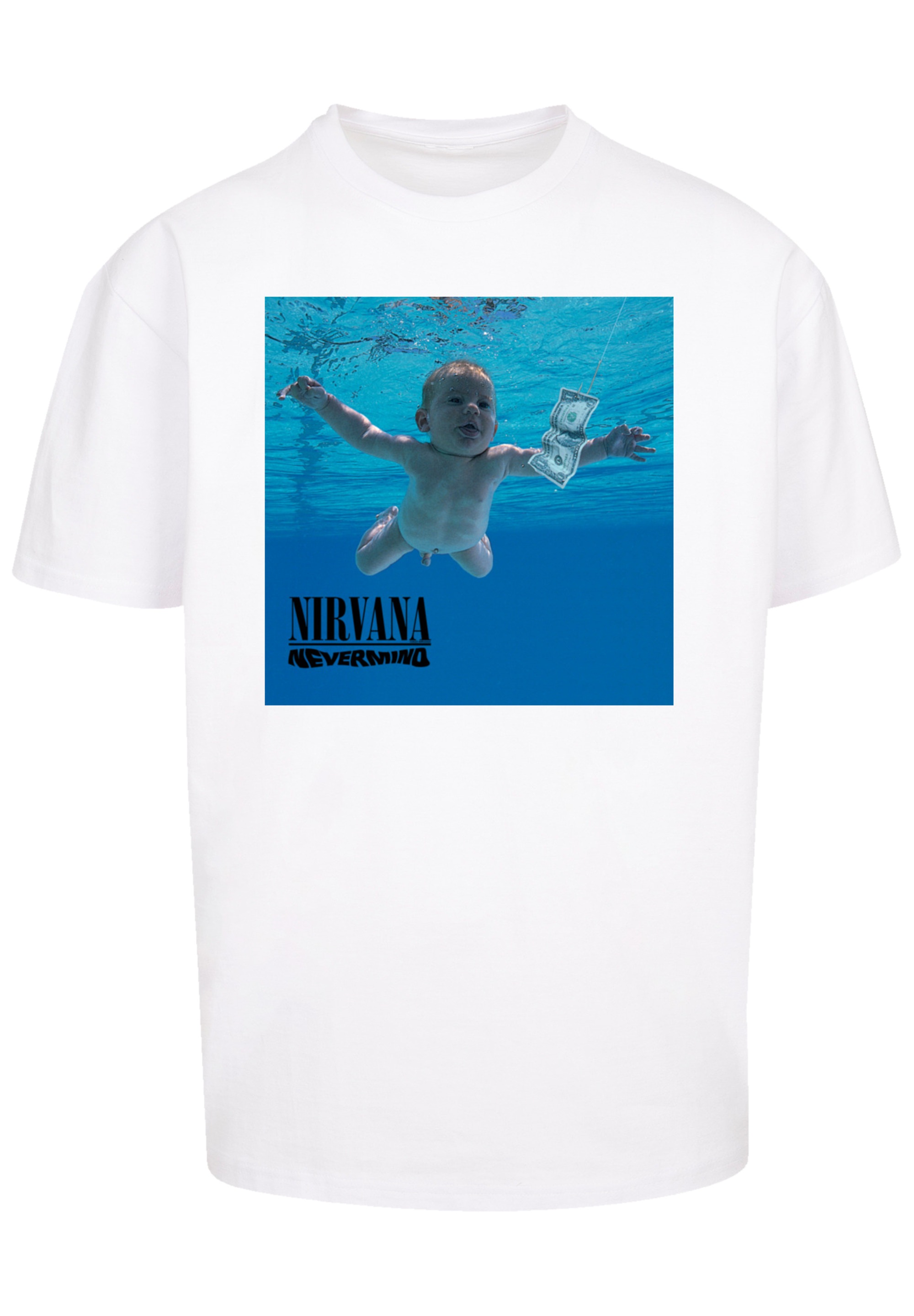 F4NT4STIC T-Shirt »Nirvana Rock Band Nevermind Album«, Premium Qualität