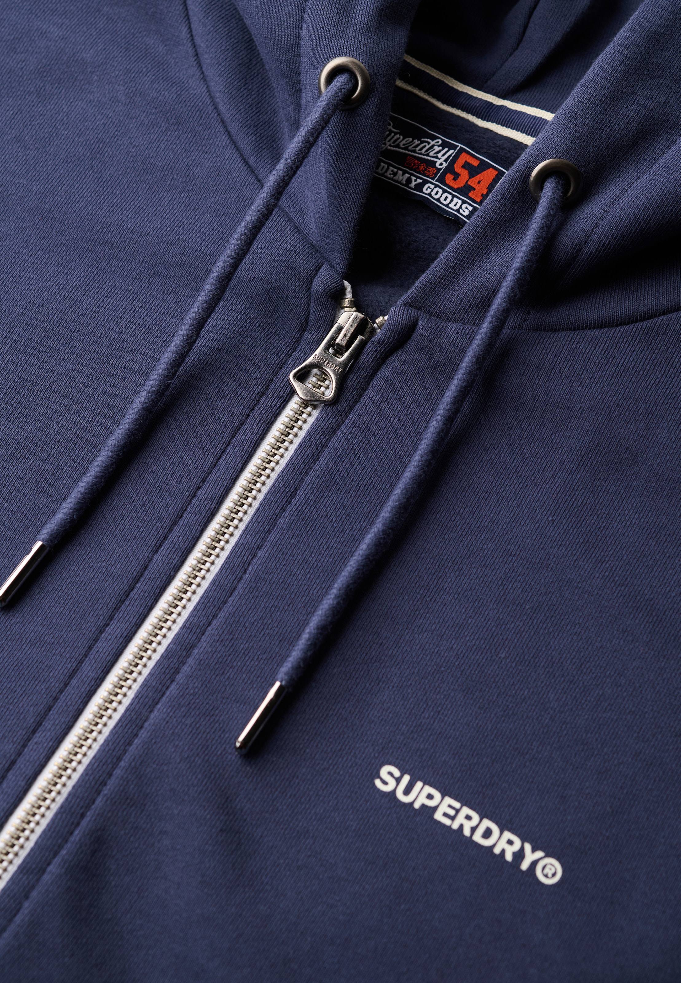 Superdry Kapuzensweatjacke »PLAIN ZIP HOOD«