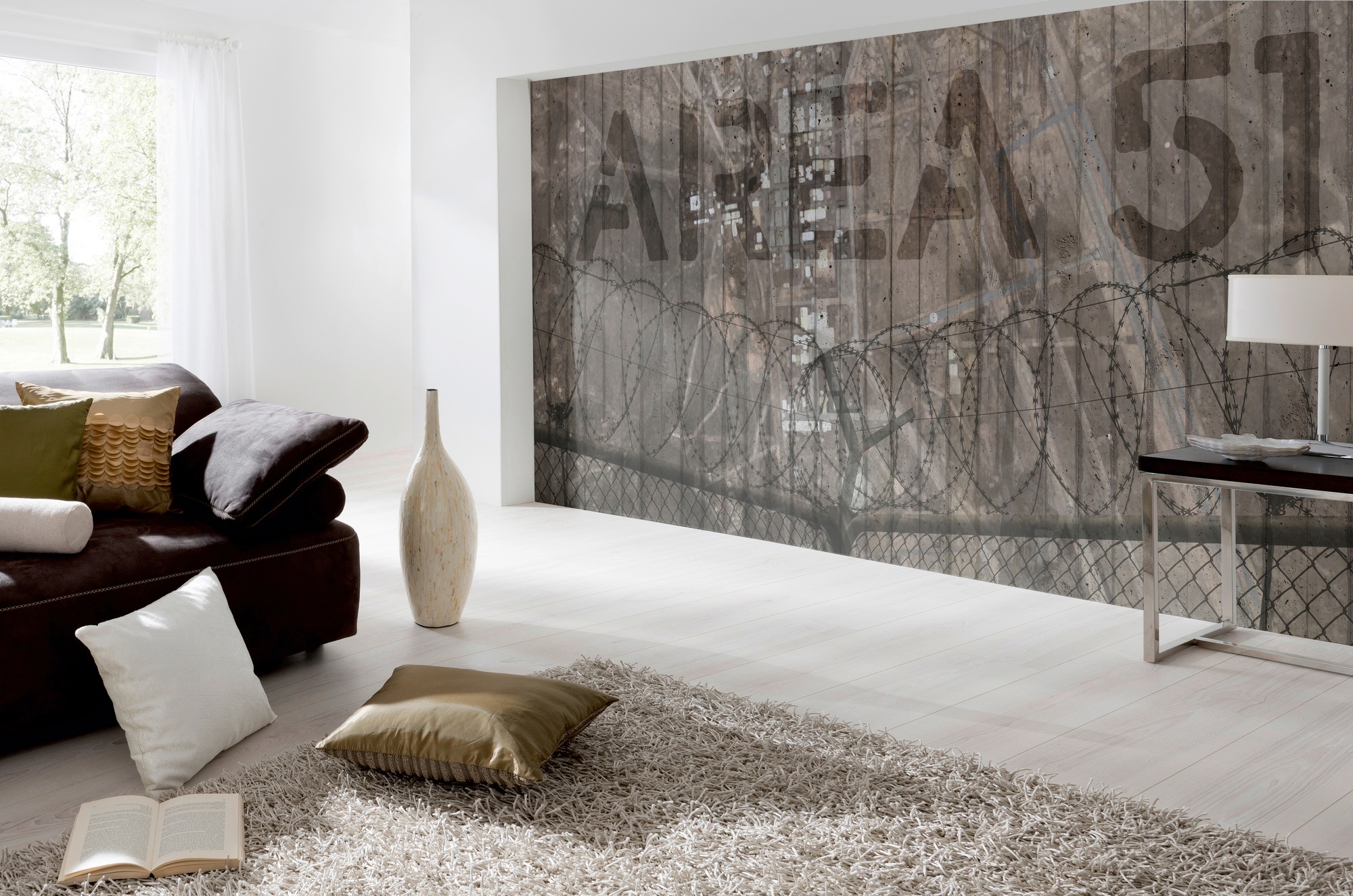 Architects Paper Fototapete "Area 51" Vlies, Wand, Schräge günstig online kaufen