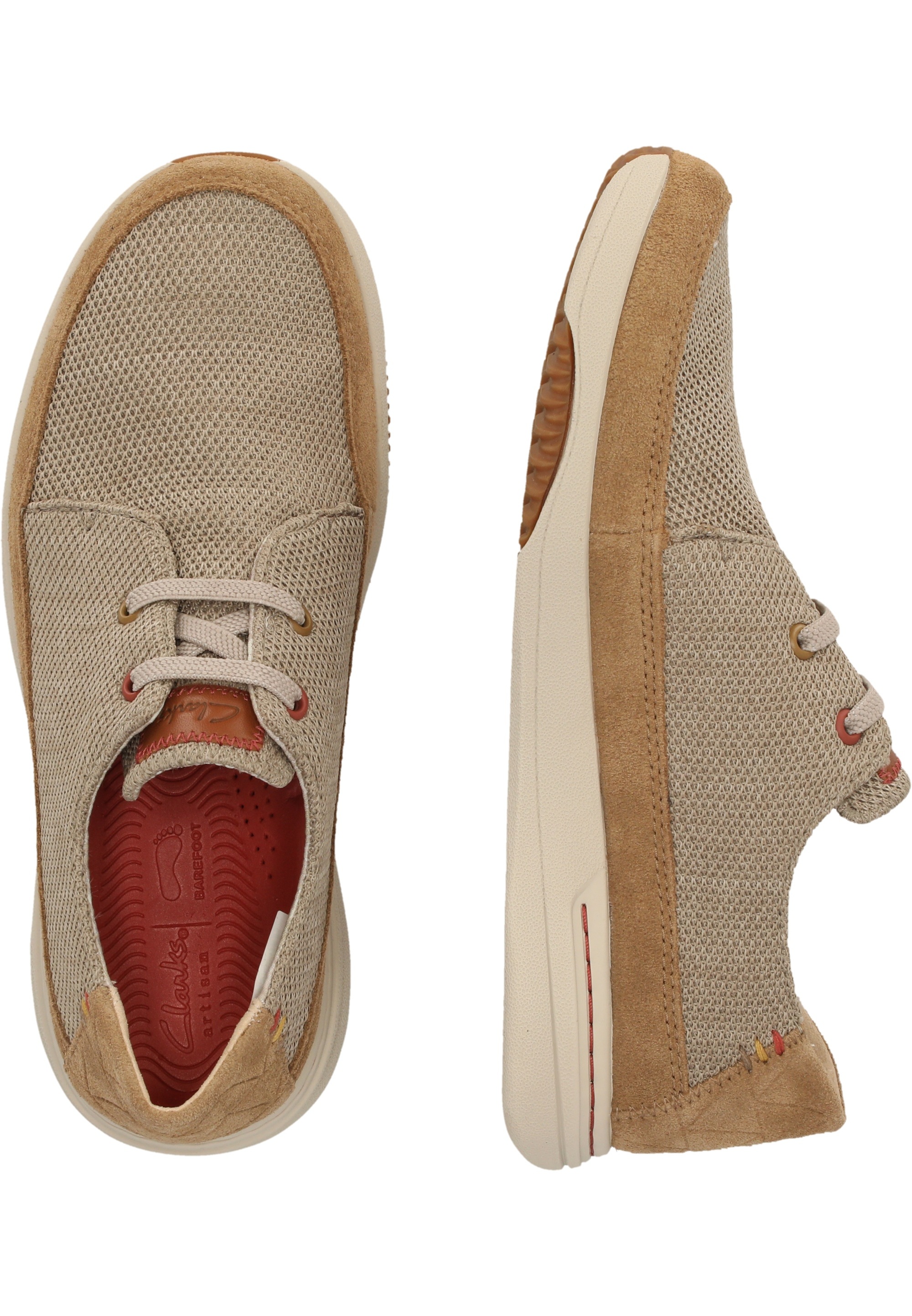 Clarks Sneaker »Easeway«  aus atmungsaktiven und leichten Materialien