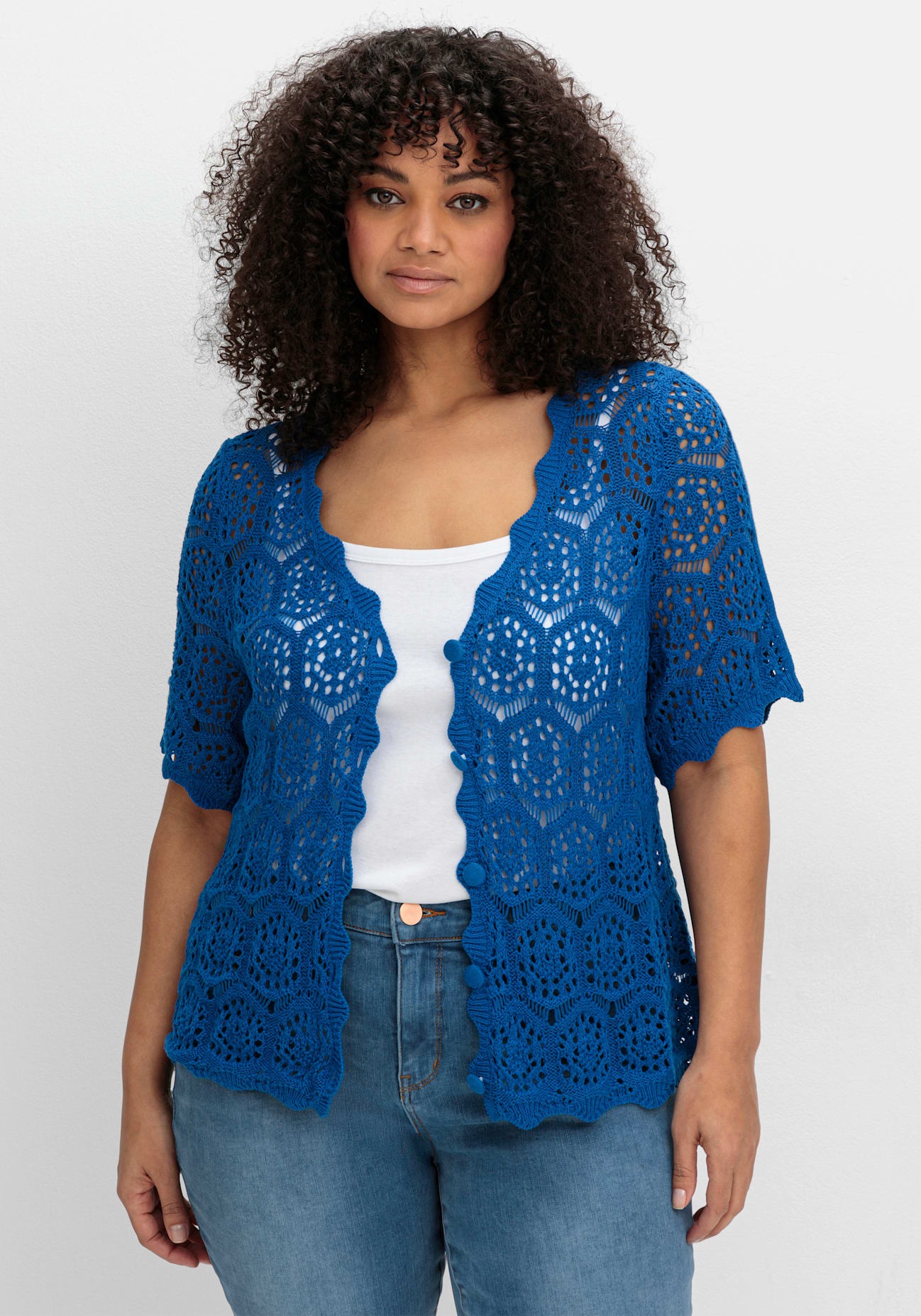 sheego by Joe Browns Strickjacke günstig online kaufen