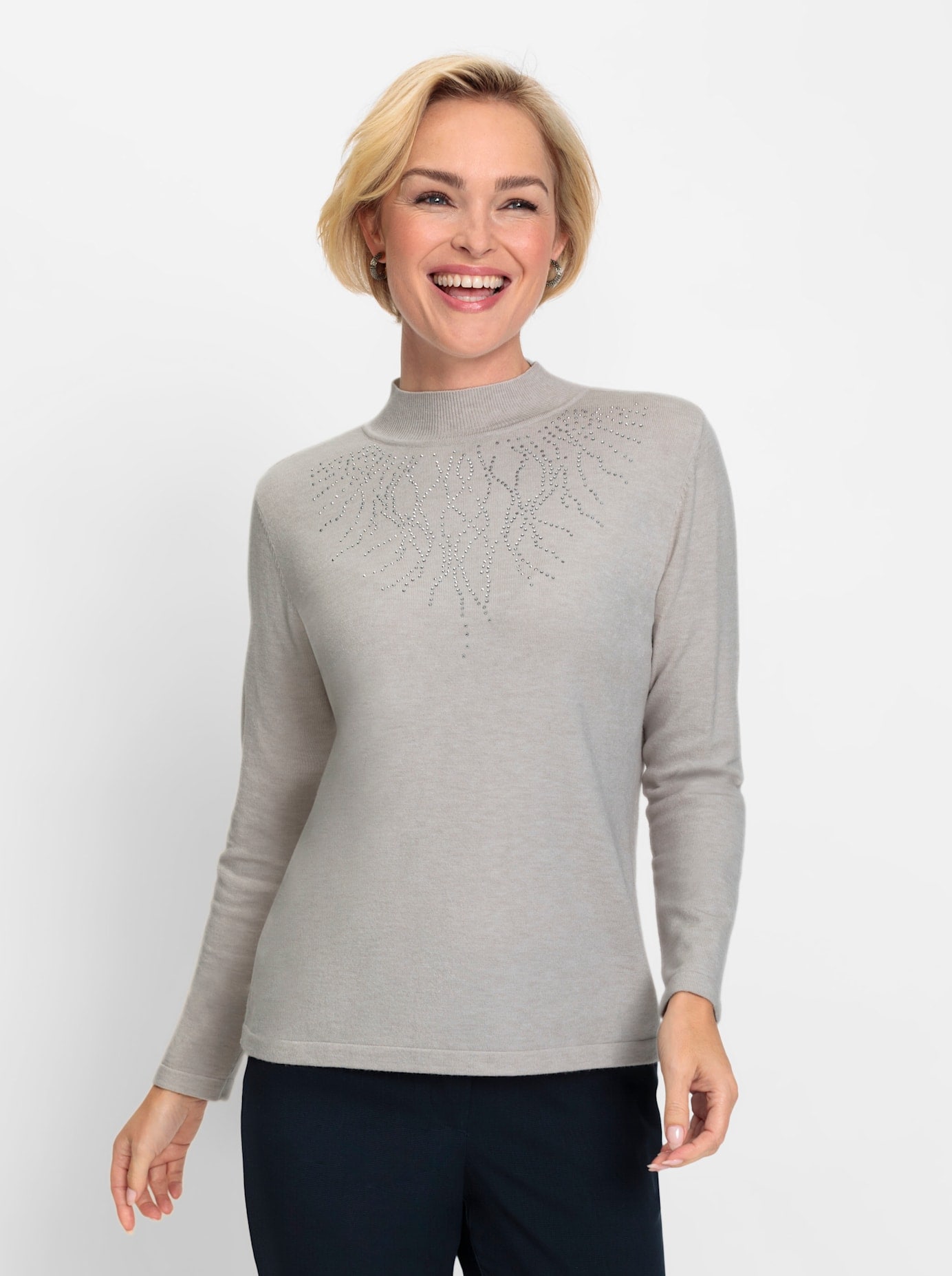 Classic Strickpullover "Pullover" günstig online kaufen