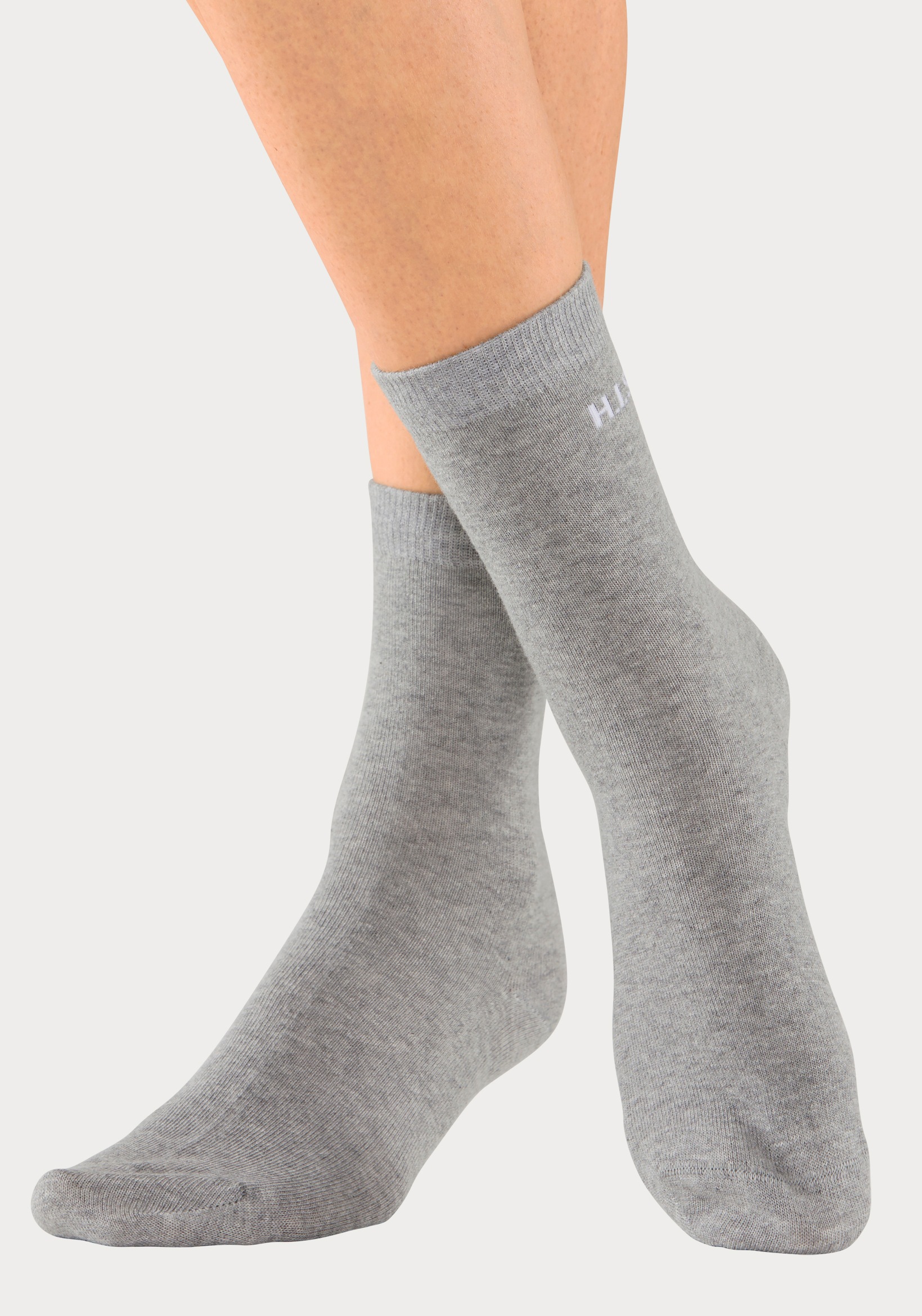 H.I.S Socken, mit kaufen Markenlogo Paar), eingestricktem (16 | BAUR