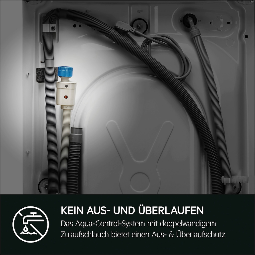 AEG Waschtrockner »LWR759WT«, 7000, ProSteam - Dampf-Programm für 96 % weniger Wasserverbrauch