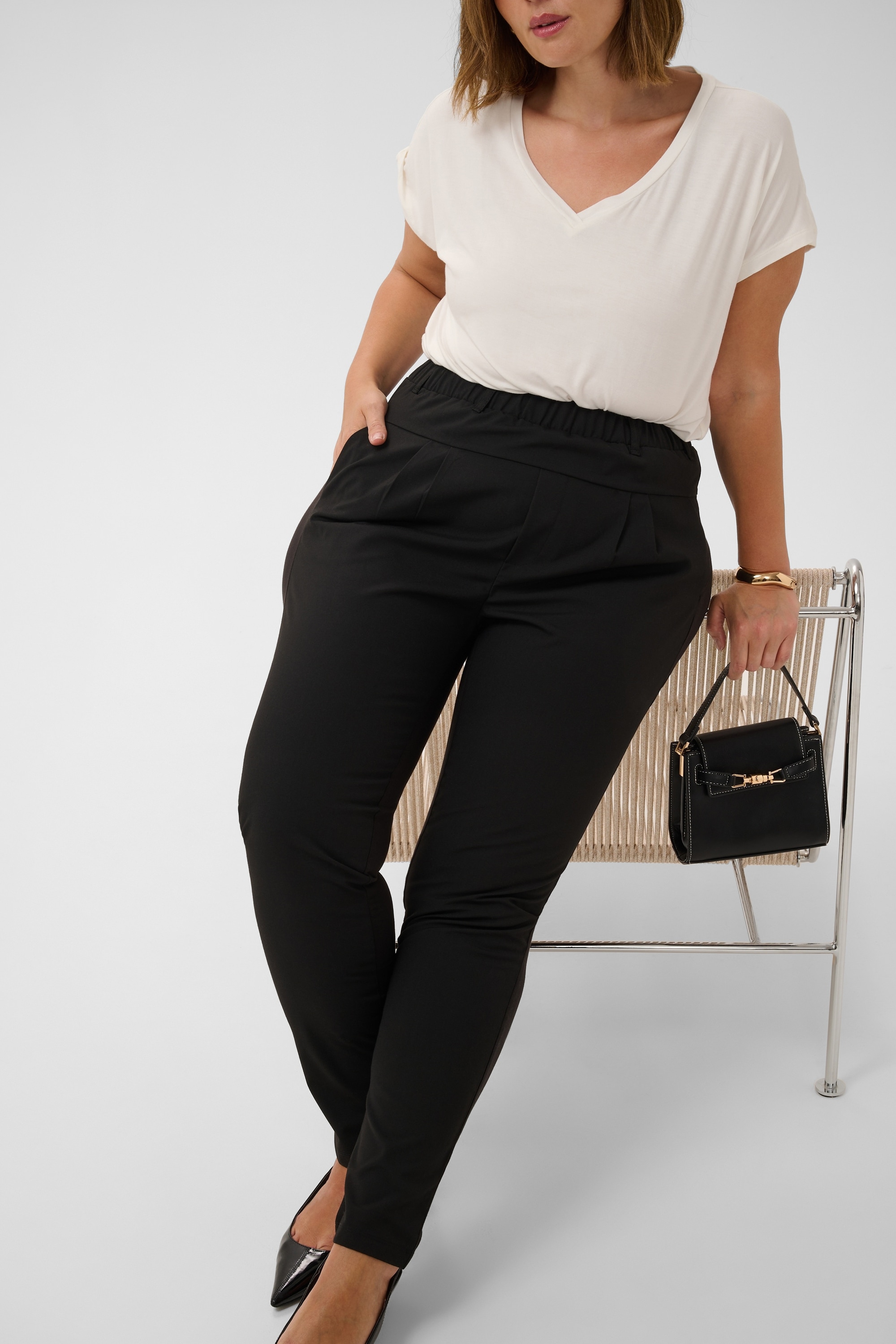 KAFFE Curve Marlene-Hose »Damen Hose KCjia«