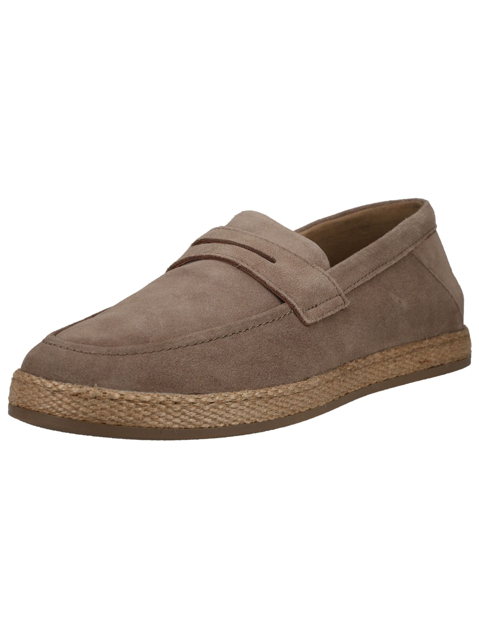 Slipper GIOSEPPO "GIOSEPPO Slipper Leder", Herren, Gr. 45, sand, Leder, Schuhe Slipper