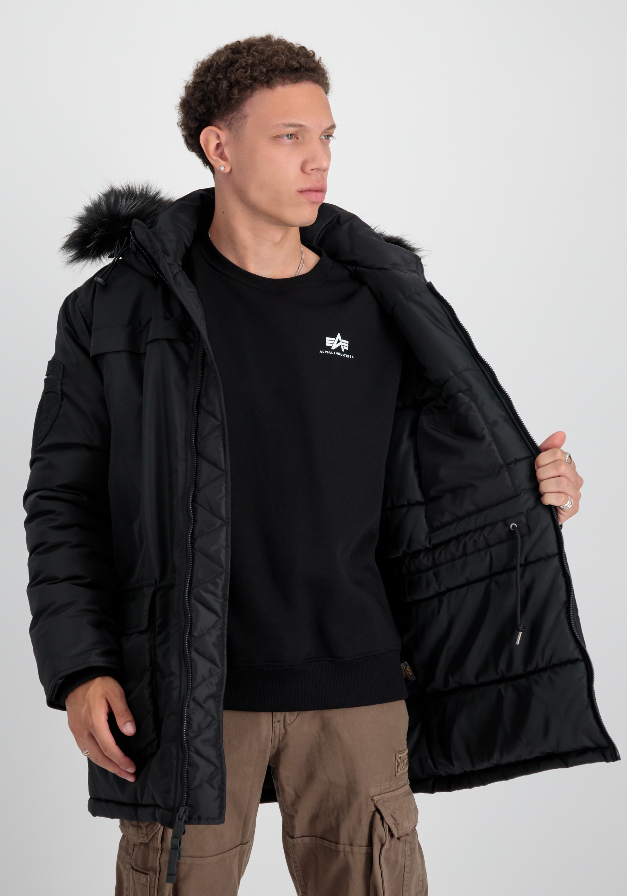 Alpha Industries Winterjacke »Alpha Industries Men - Bomber Jackets Arctic Airborne«