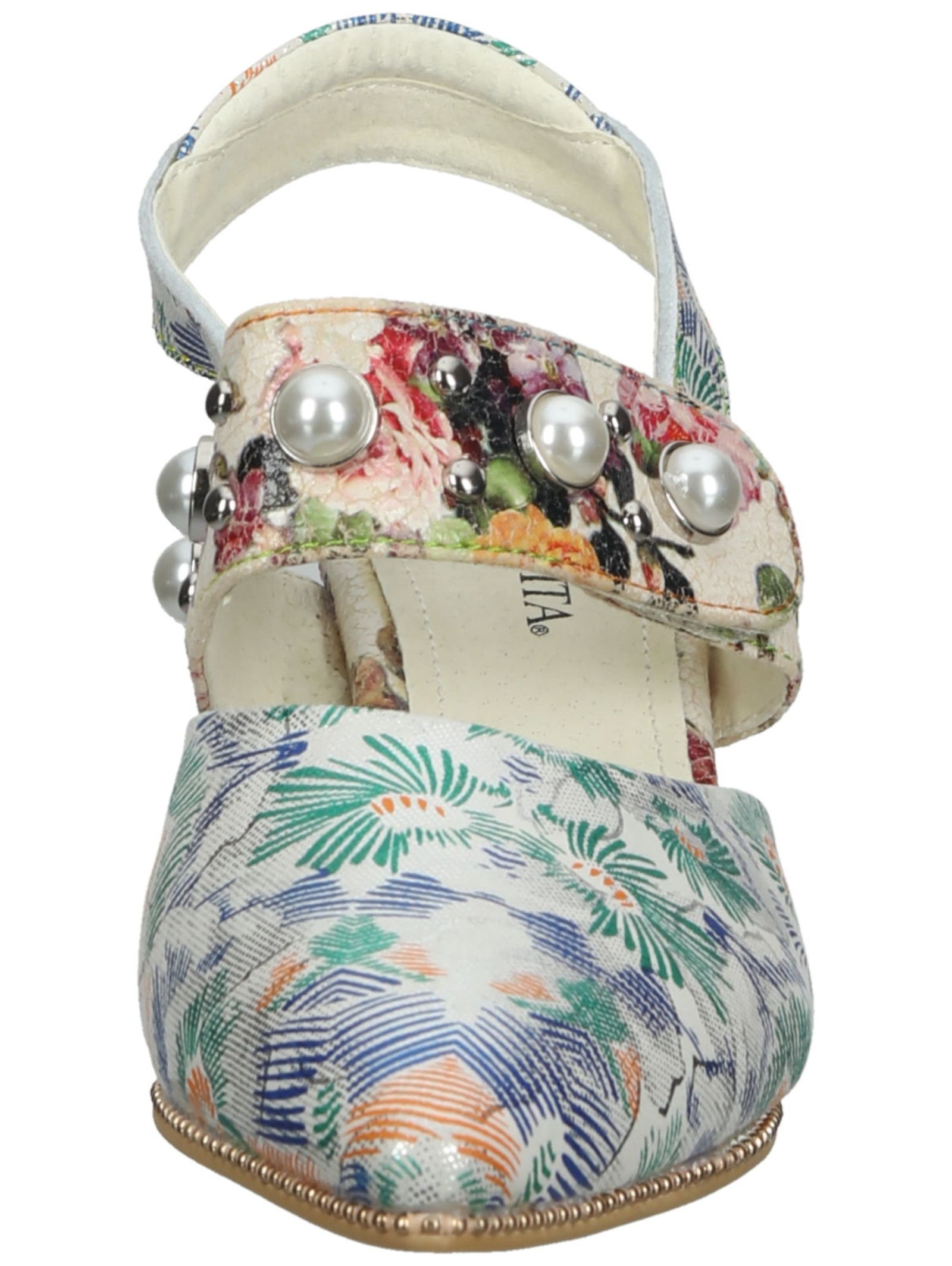 LAURA VITA Riemchensandale "LAURA VITA Sandalen Leder/Textil" günstig online kaufen