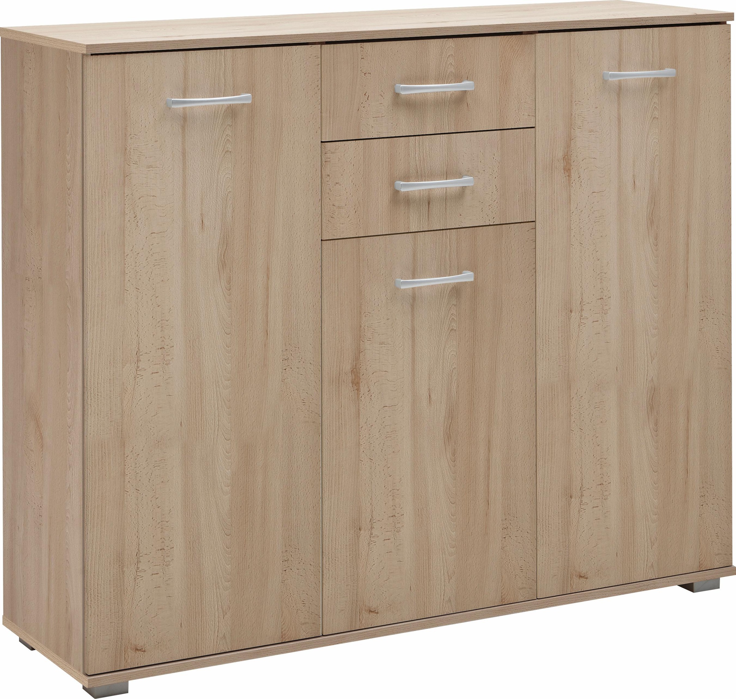 priess Kombikommode "Barcelona mit 4 Schubkästen und Tür in 6 Farben" günstig online kaufen