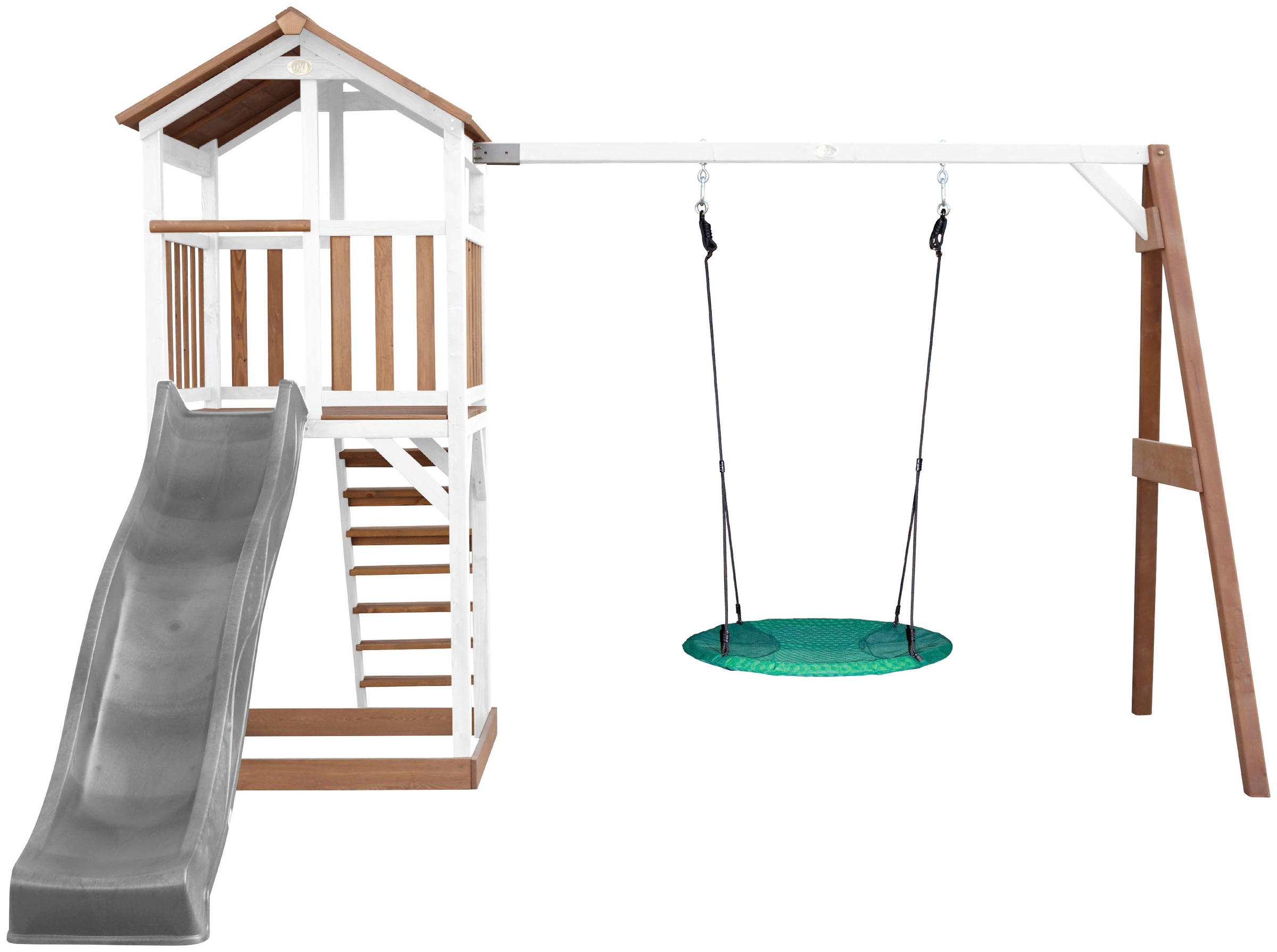 AXI Spielturm »Beach Tower«, mit Summer Nestschaukel und Rutsche