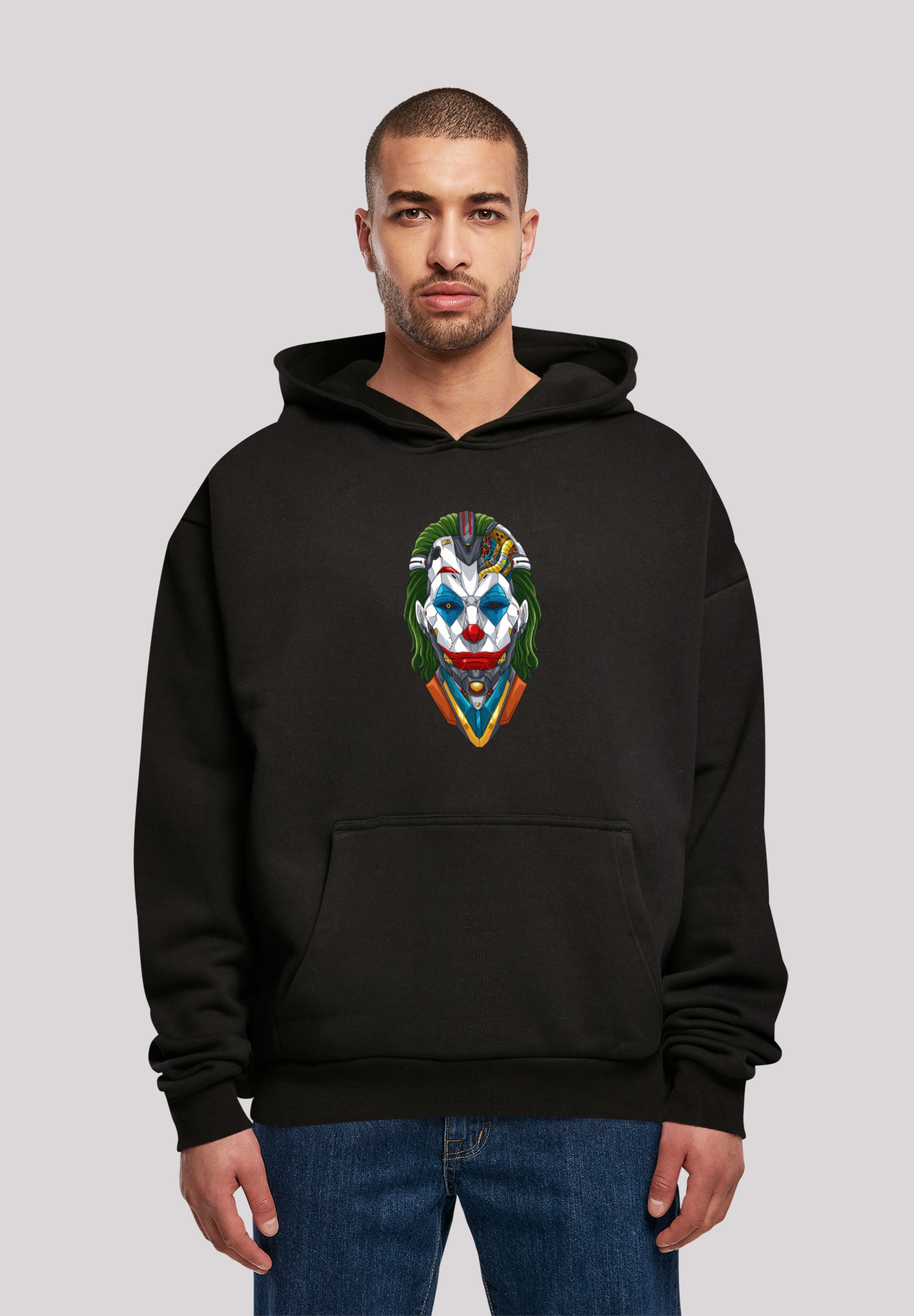 F4NT4STIC Kapuzenpullover "Cyberpunk Joker CYBERPUNK STYLES", Print