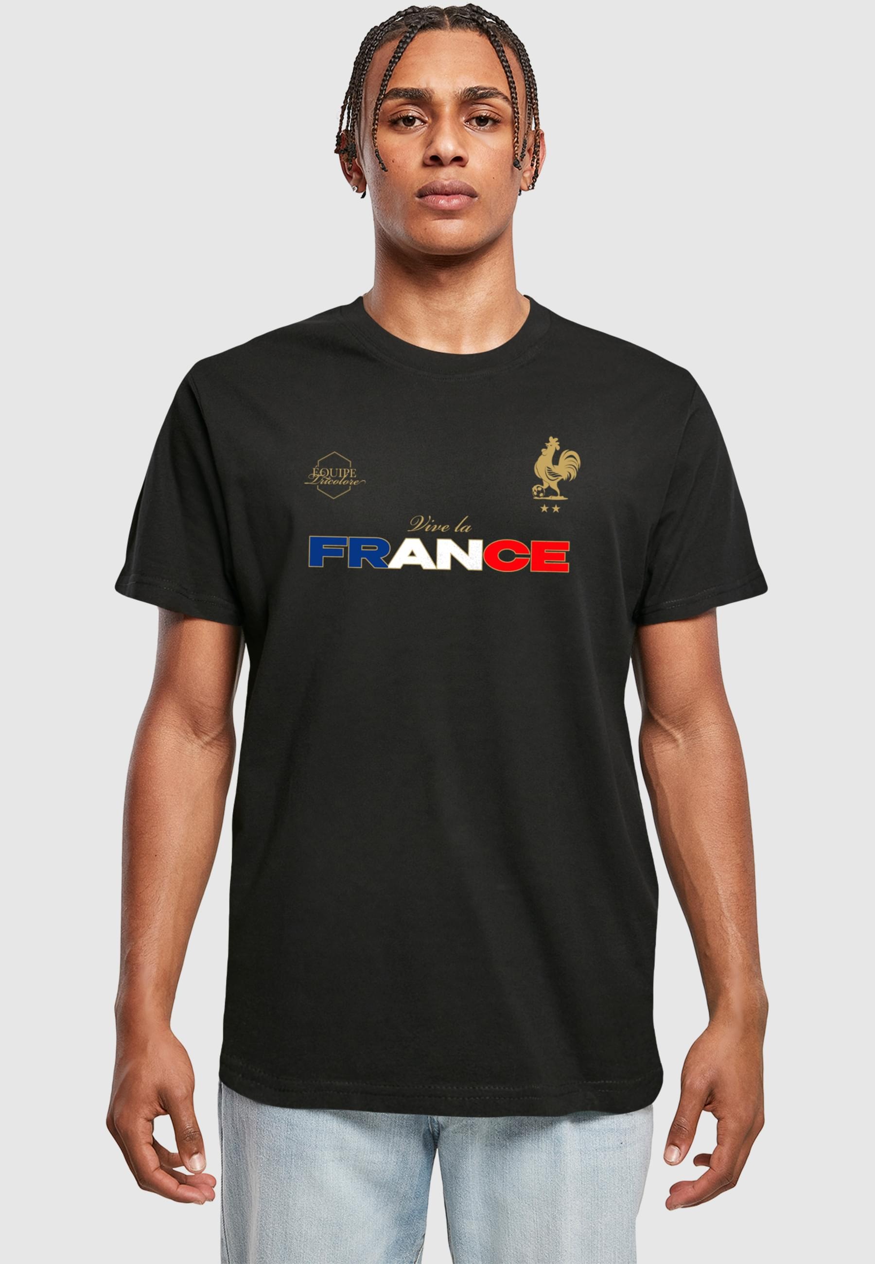 MisterTee T-Shirt »MisterTee France Trikot Tee«, (1 tlg.)