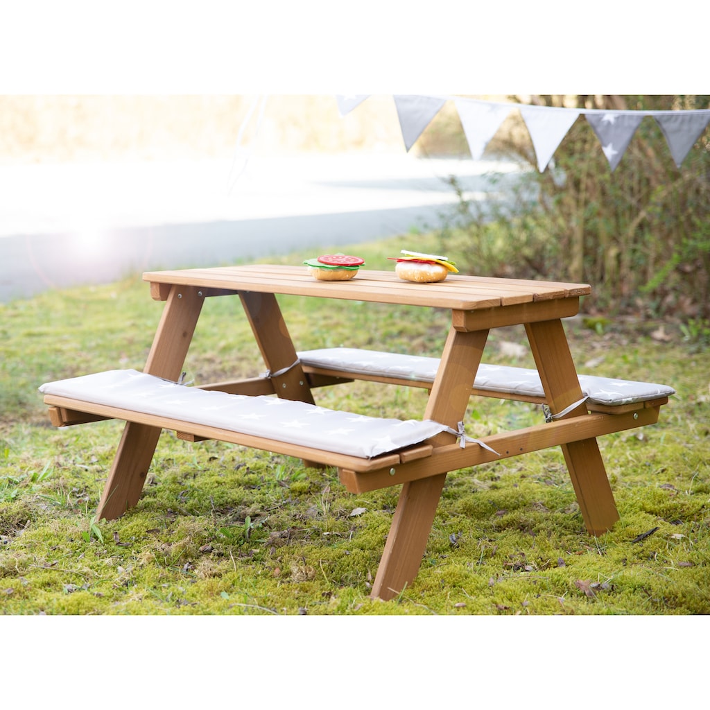 roba® Kindersitzgruppe »Picknick for 4 Outdoor +, Teakholz«, (Set)