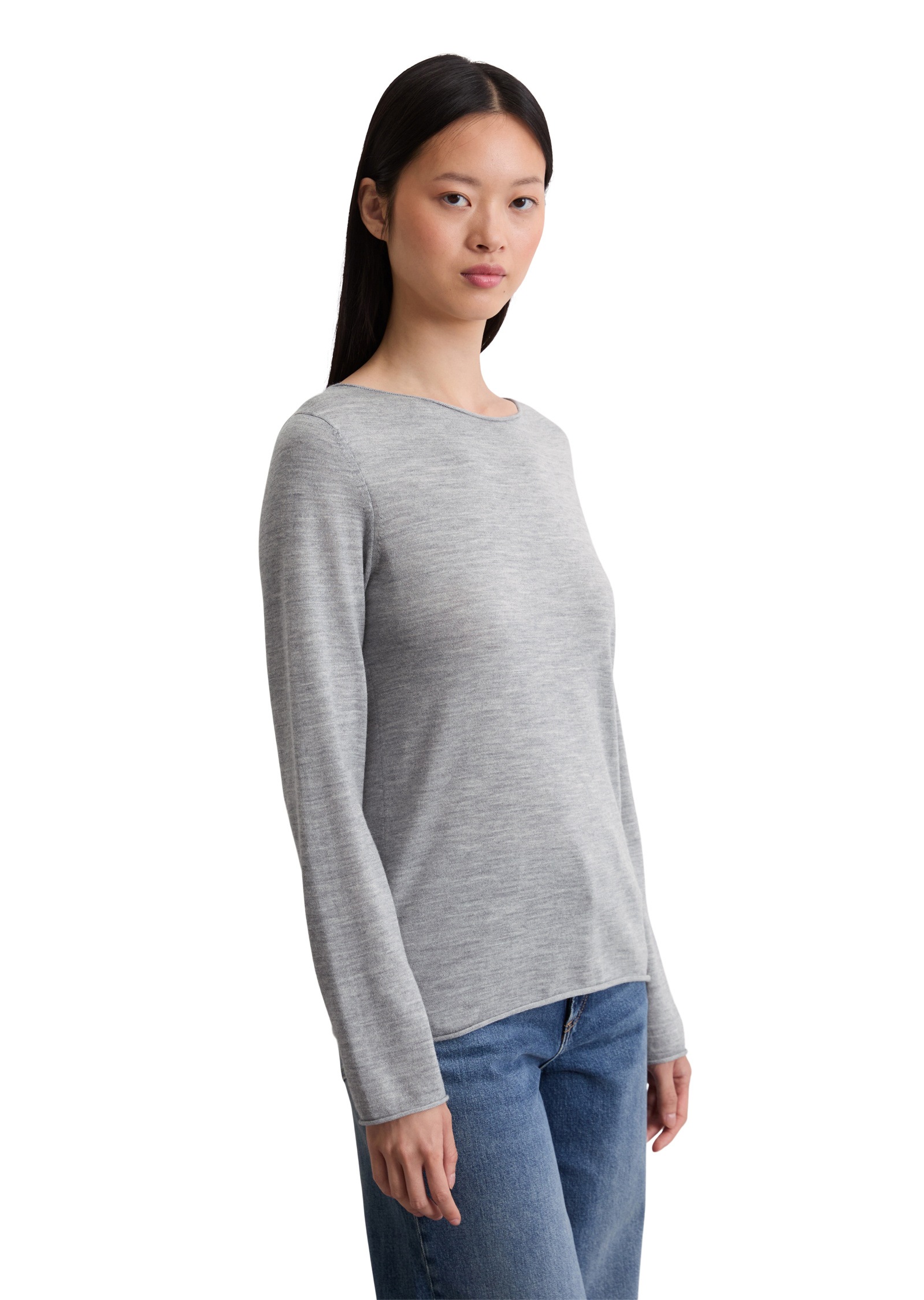 Marc OPolo Strickpullover "aus weicher Merinowolle" günstig online kaufen