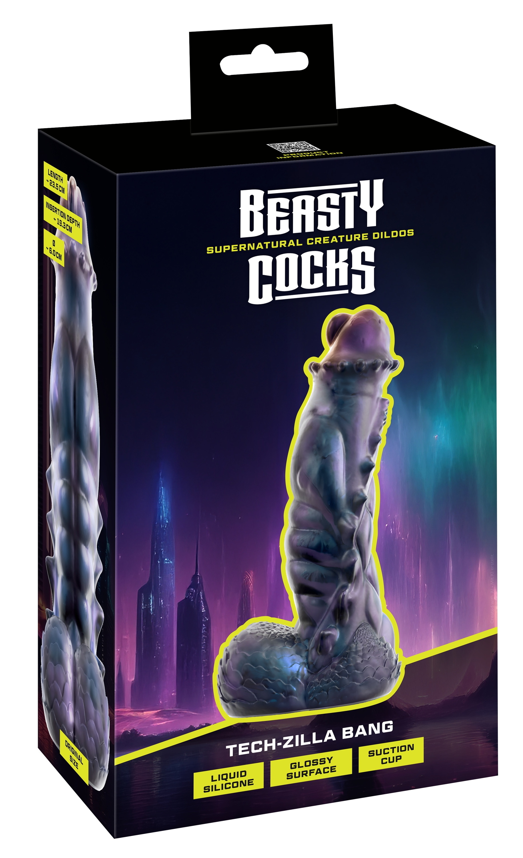 You2Toys Dildo »Dildo Tech-Zilla Bang«