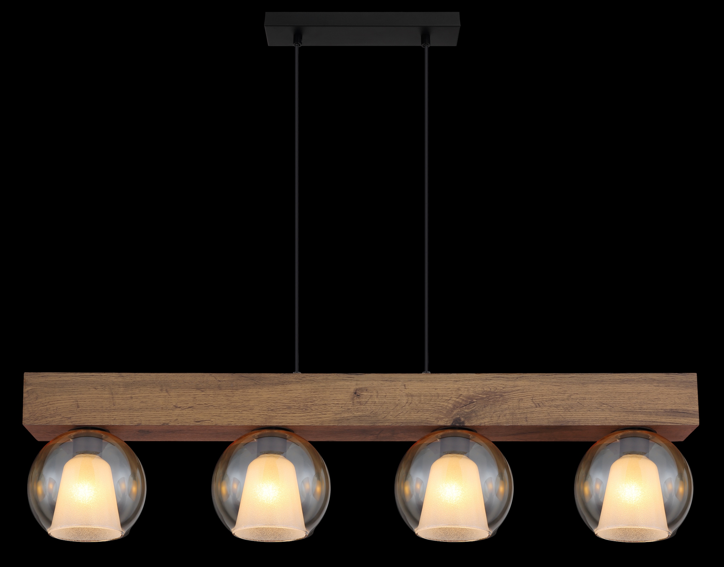 GLOBO LIGHTING Hängeleuchte »BARRY I«, Leuchtmittel E27 | ohne Leuchtmittel, Hängelampe/Pendelleuchte/Esszimmer/Wohnzimmer/Esstisch