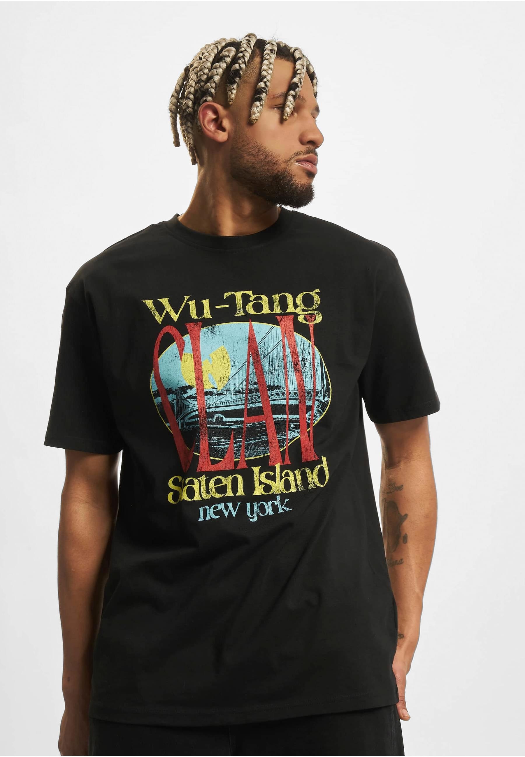 Upscale by Mister Tee Kurzarmshirt »Upscale by Mister Tee Herren Wu Tang Staten Island Oversize Tee«, (1 tlg.)