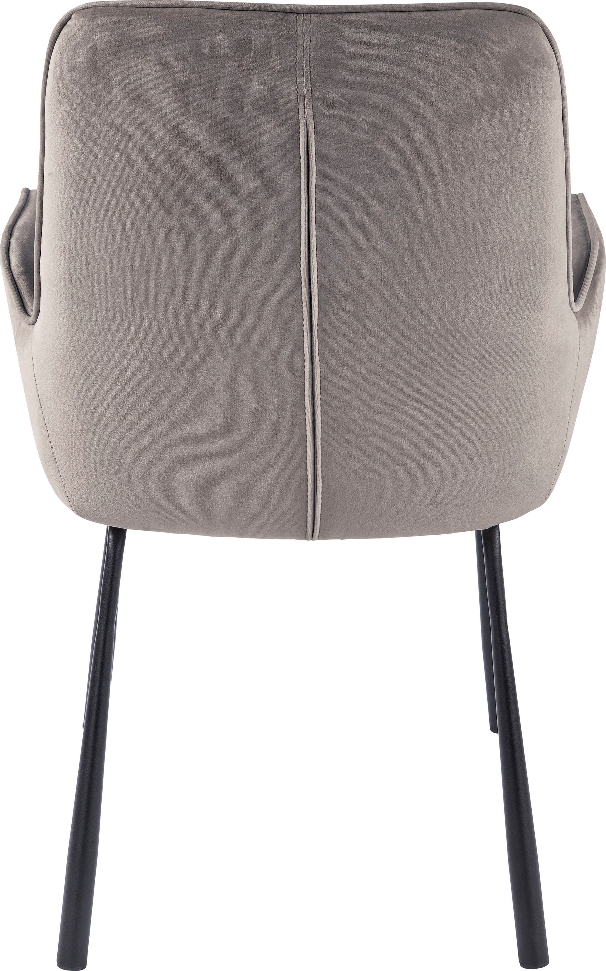 Kayoom Polsterstuhl »Stuhl Eliot 125, Retro-Stuhl,elegantes Design in schlichter Gestaltung«, 1 St., stilvoll, pflegeleicht, Rückenlehne mit stilvoller Ziernaht
