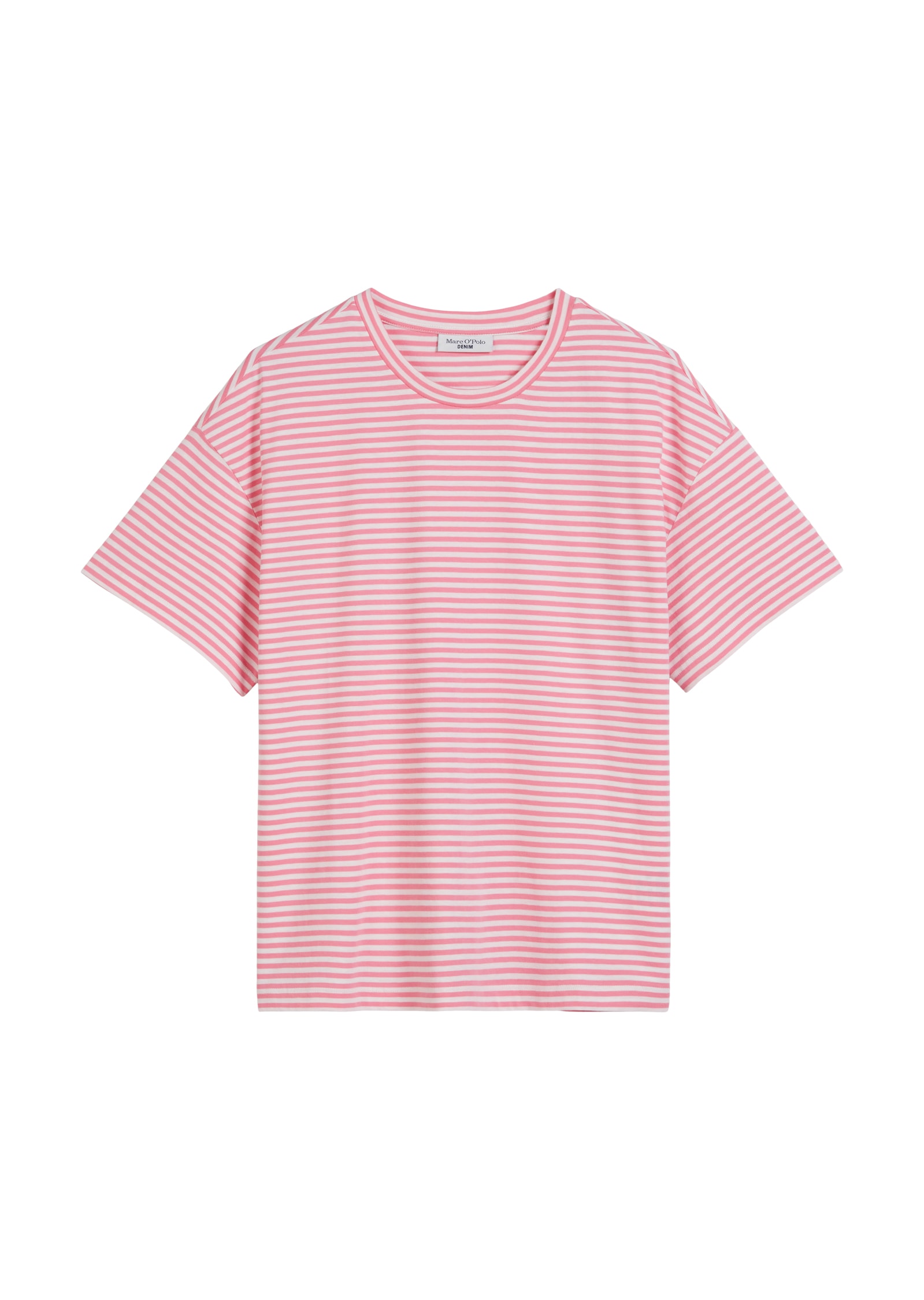 Marc O'Polo DENIM T-Shirt, geringelt, Rundhals, relaxed fit