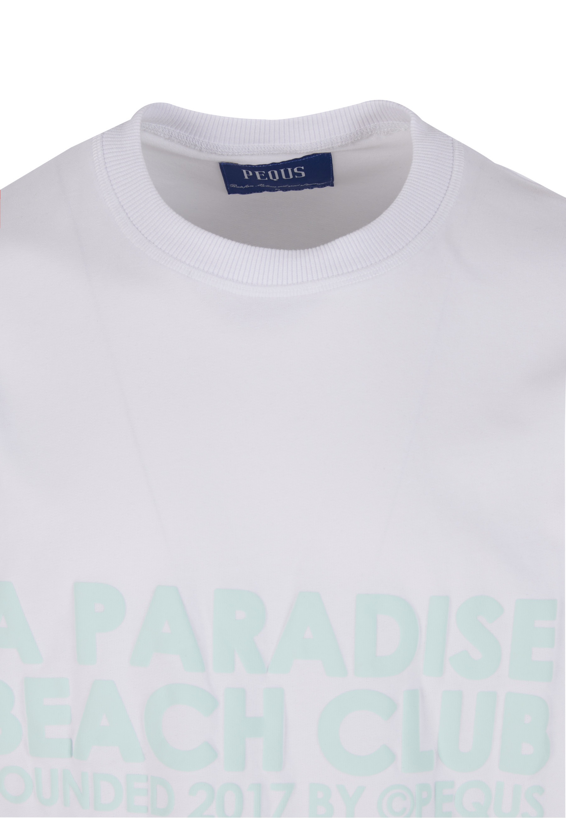 PEQUS T-Shirt »PEQUS PEQUS A Paradise Beach Club Front Logo T-Shirt« 1 Stk.